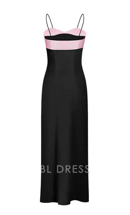 Sheath Sweetheart Neck Spaghetti Straps formal dresses Bridesmaid Dres ...