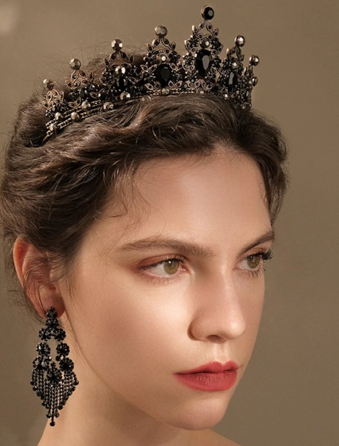 Funkelnde Kristall-Diademe und Kronen für Frauen und Mädchen, Rokoko-Hochzeitsaccessoires