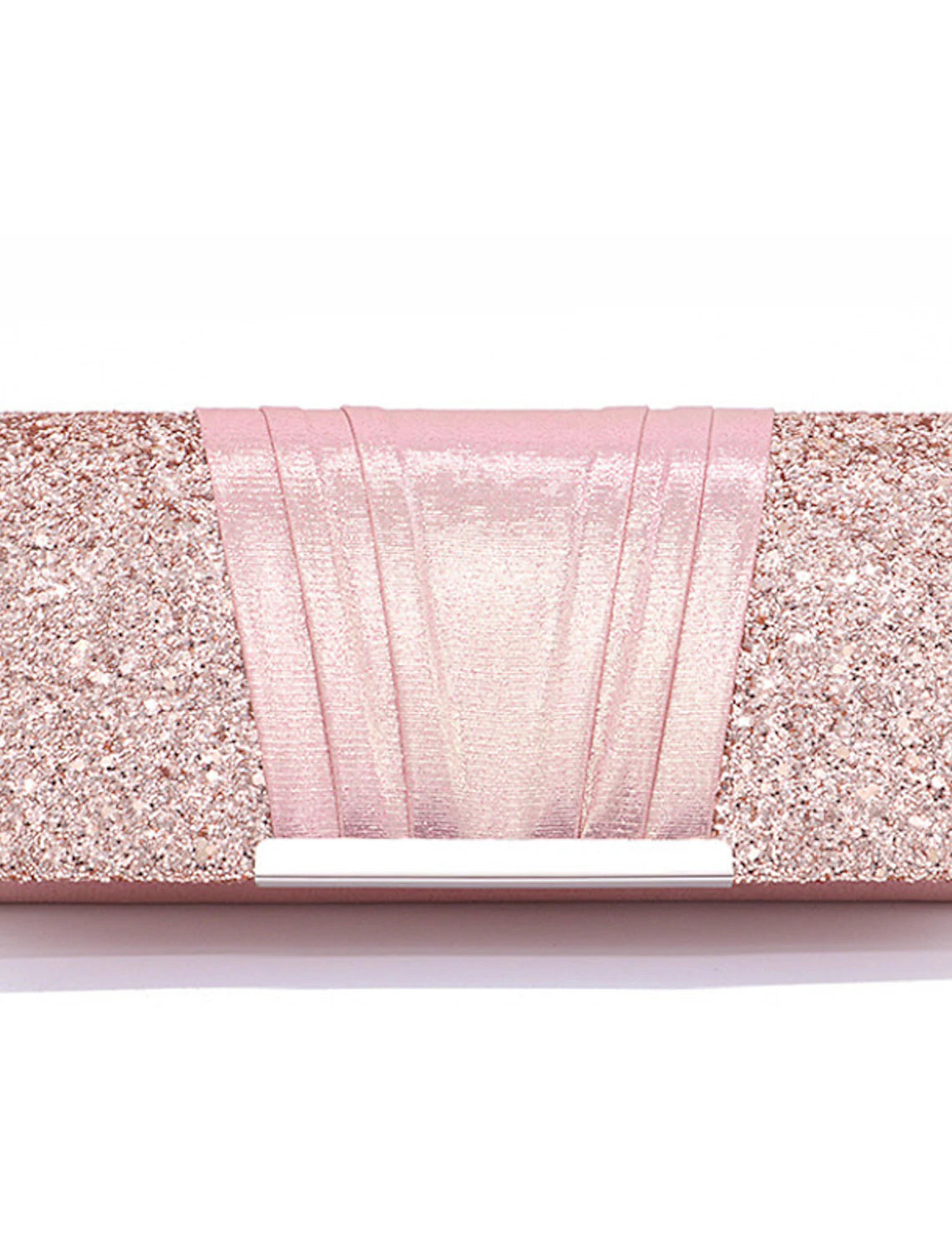 Women's Clutch Bags for Evening Bridal Wedding Party with Chain in Solid Colored