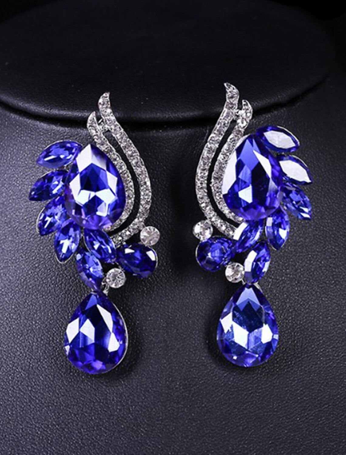 Two-piece Suit Alloy Earrings Women's irregular Jewelry Set For Wedding Festival Bridal Jewelry Sets