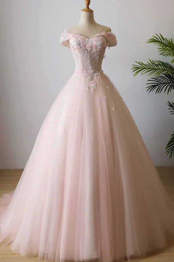 Beautiful Ball Gown Sweep Train Prom Dress Dress