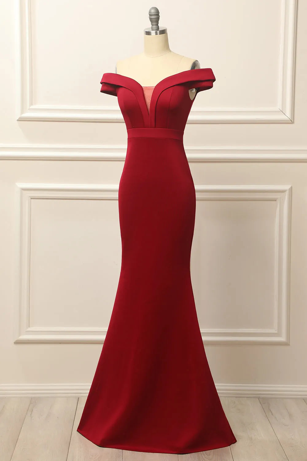 Mermaid Off the Shoulder Wedding Dress