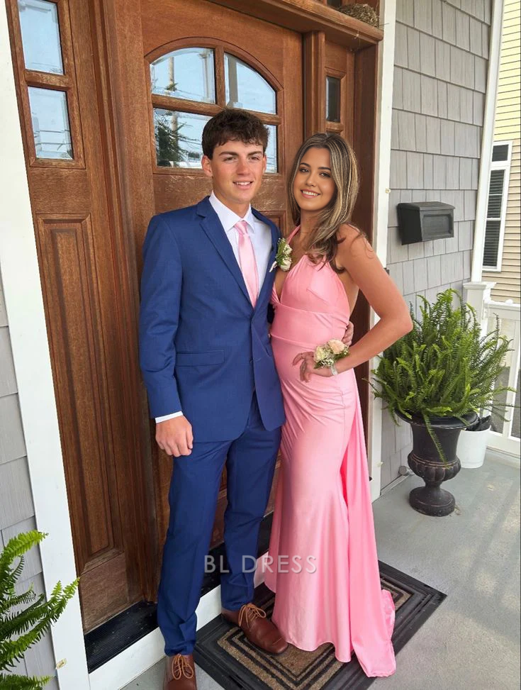 Mermaid V Neck Backless Long formal dresses Bridesmaid Dresses evening gown Prom Dress