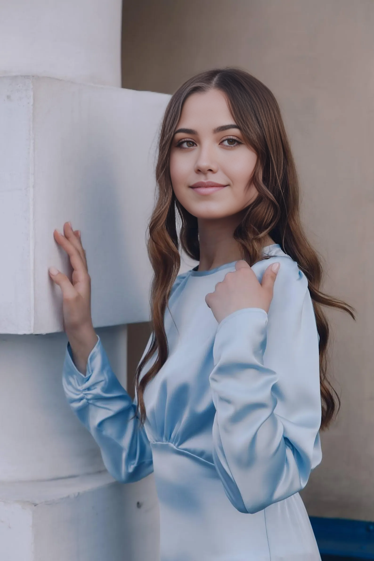 Sheath Long Sleeve Tea Length Bridesmaid Dress Formal Dresses for Wedding Guest Cocktail Dress Prom Dresses Mother of the Bride Dresses