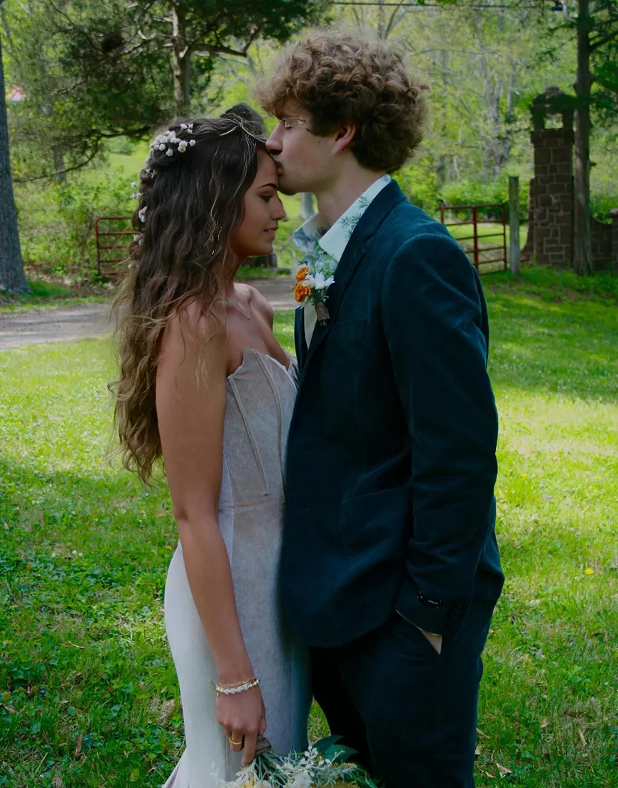 Mermaid Strapless Velvet Corset Champagne Long formal dresses evening gown Prom Dress