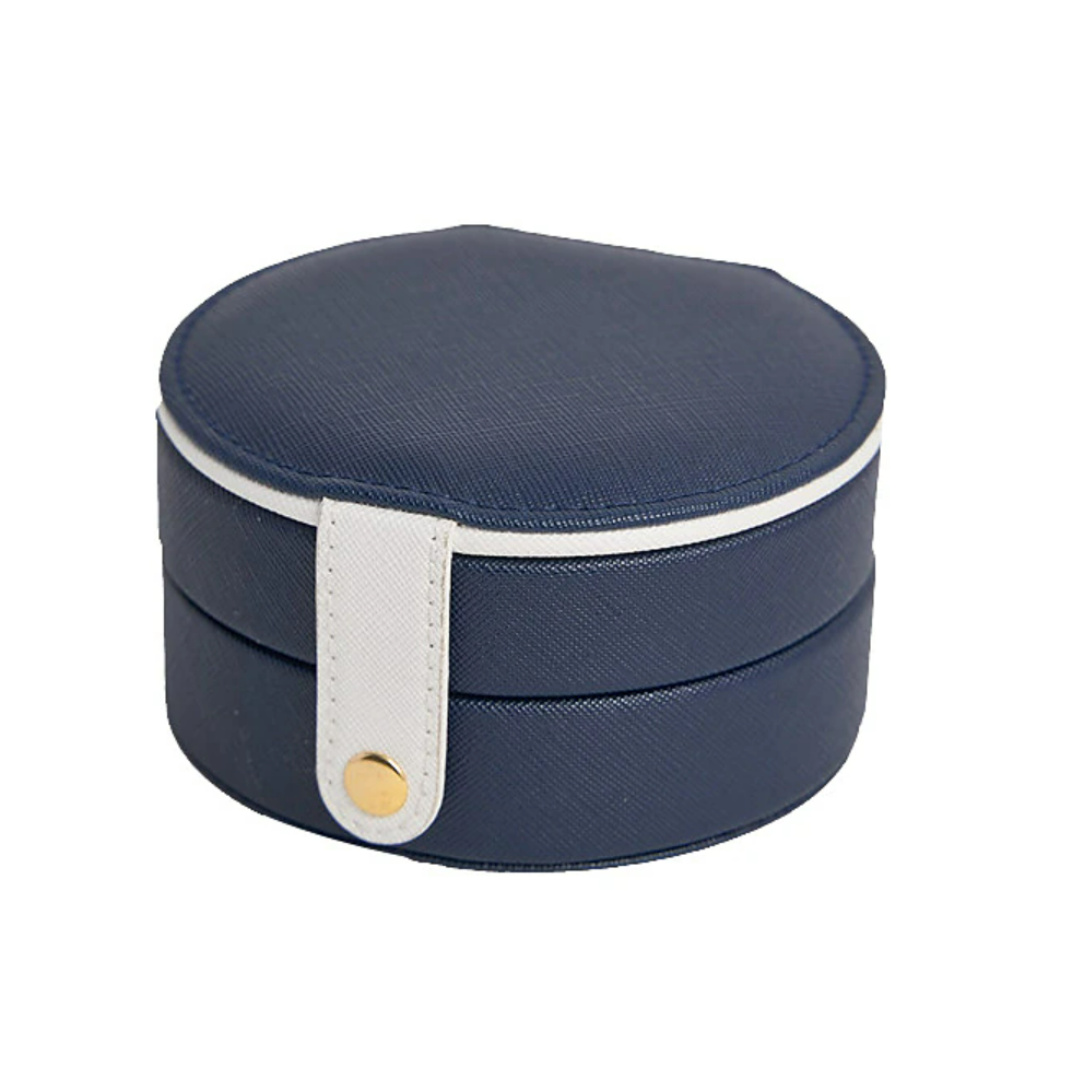 Mini Travel Jewelry Case Small Jewelry Box Portable Jewelry Travel Ogranizer Display Jewelry Storage Case for Rings Earring Necklace Bracelet Gift for Women Girls