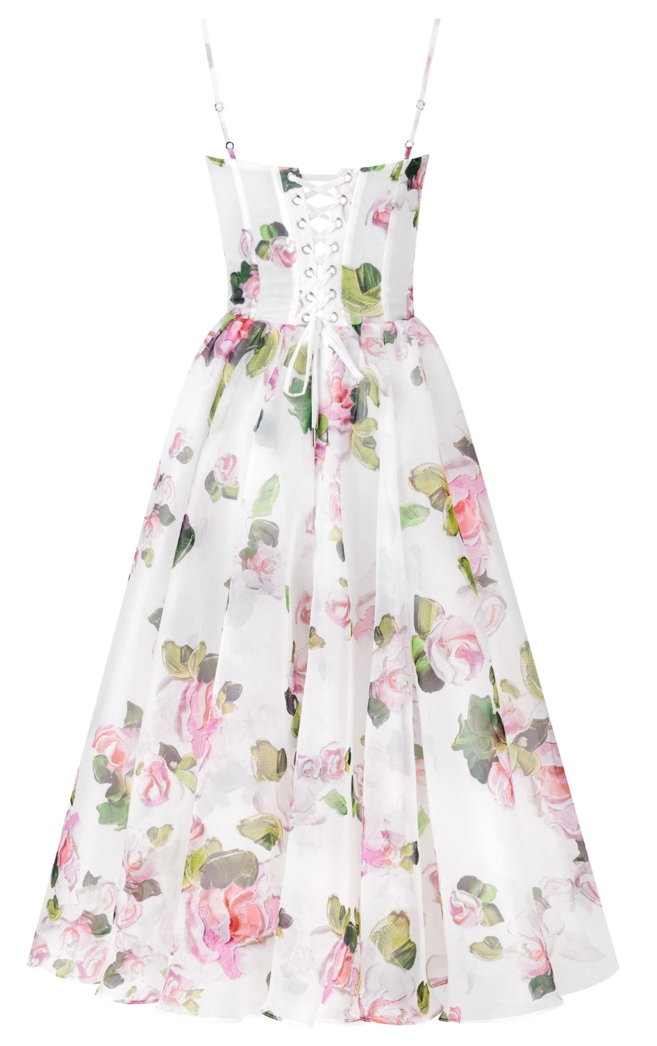 Formelles Partykleid Slip-Kleid Midikleid Ärmellos Frühling Sommer Spaghettiträger Schlank