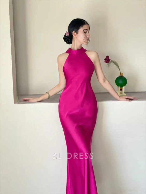 Sheath Sleeveless Long formal dresses Bridesmaid Dresses evening gown Prom Dress