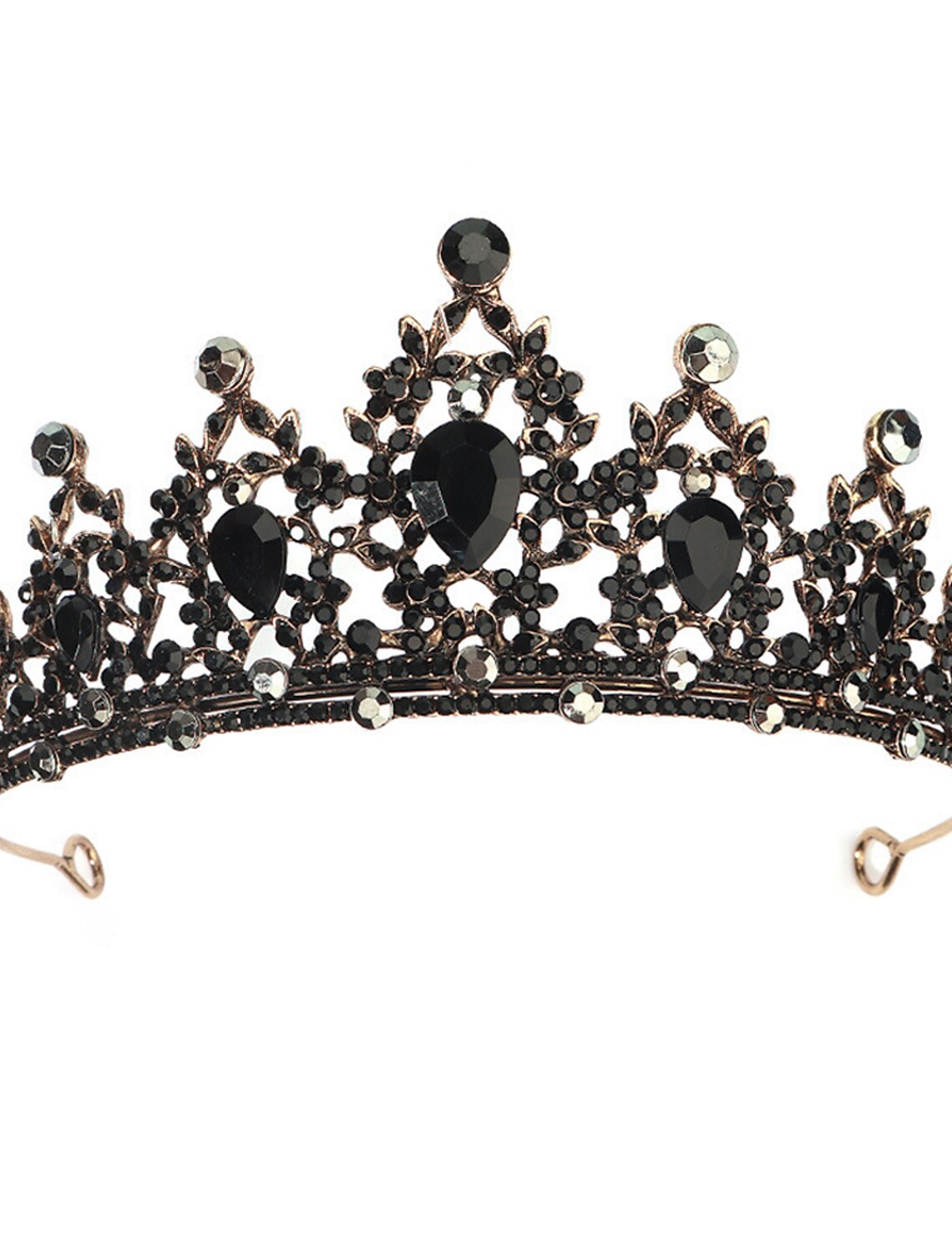 Sparkling Crystal Tiaras & Crowns for Women & Girls Rococo Wedding Accessories