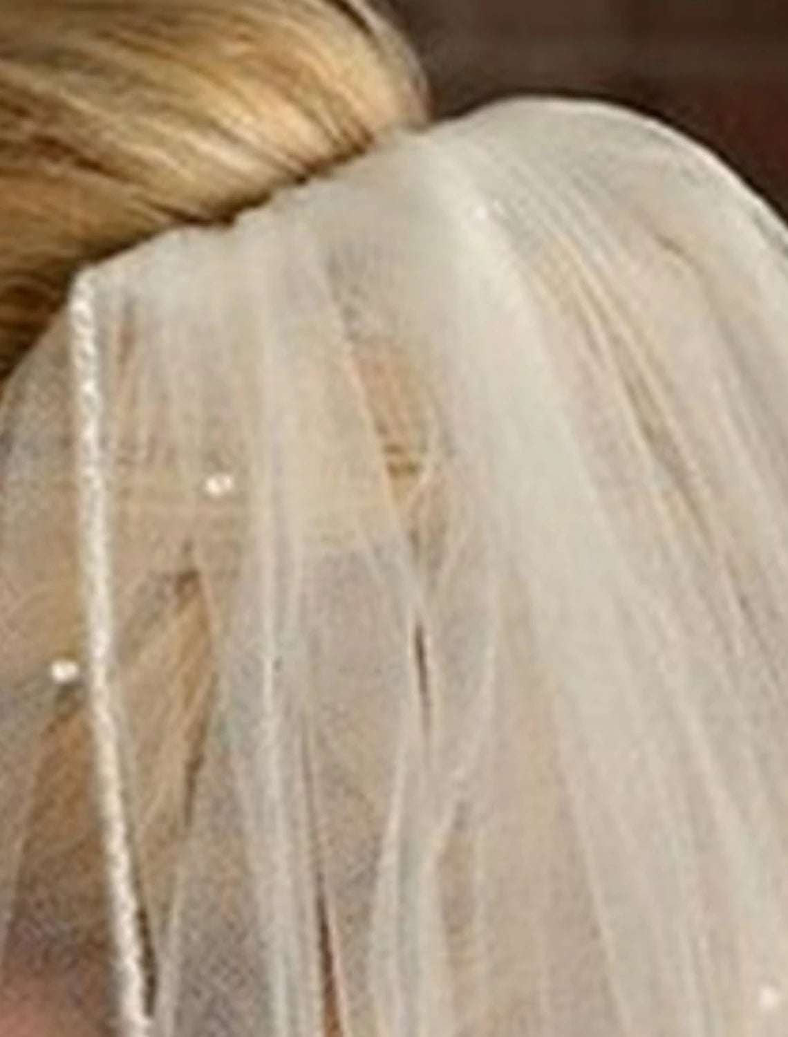 One-tier / Birthday Wedding Veil Elbow Veils with Pure Color 23.62 in (60cm) Lace / Tulle