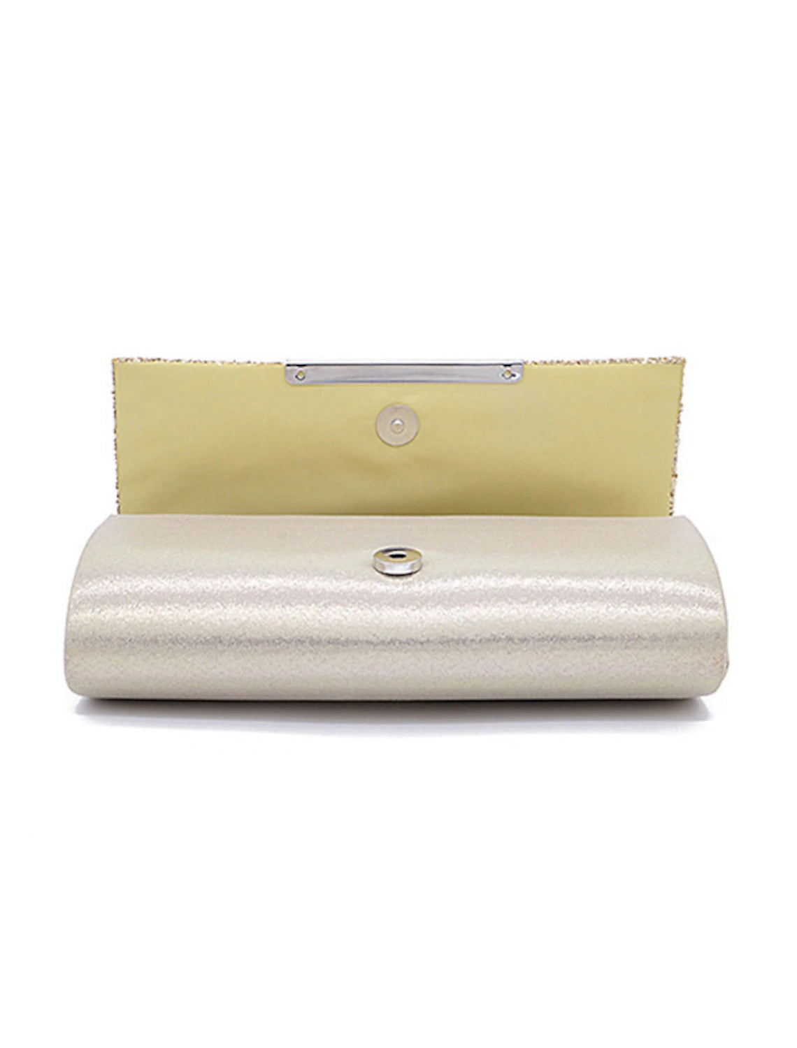 Women's Clutch Bags for Evening Bridal Wedding Party with Chain in Solid Colored