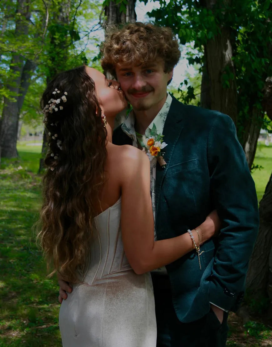 Mermaid Strapless Velvet Corset Champagne Long formal dresses evening gown Prom Dress