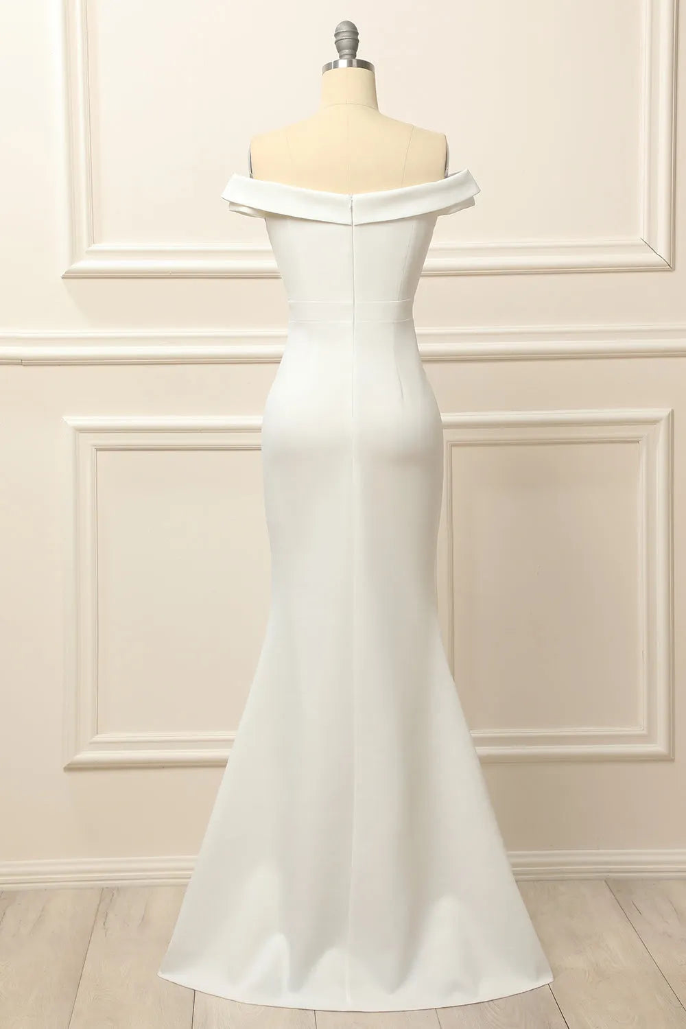 Mermaid Off the Shoulder Wedding Dress