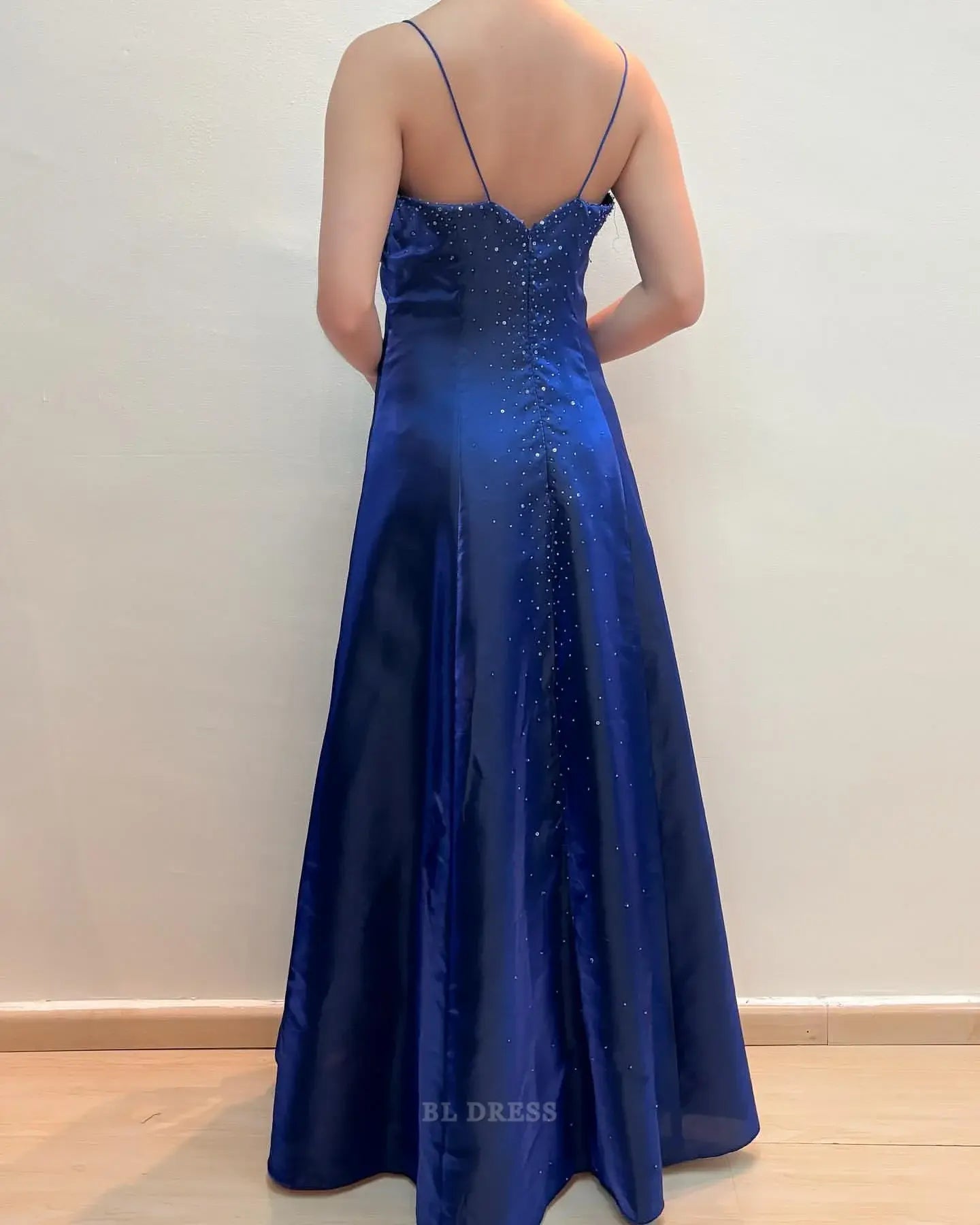 A Line Spaghetti Straps formal dresses Bridesmaid Dresses evening gown Prom Dress