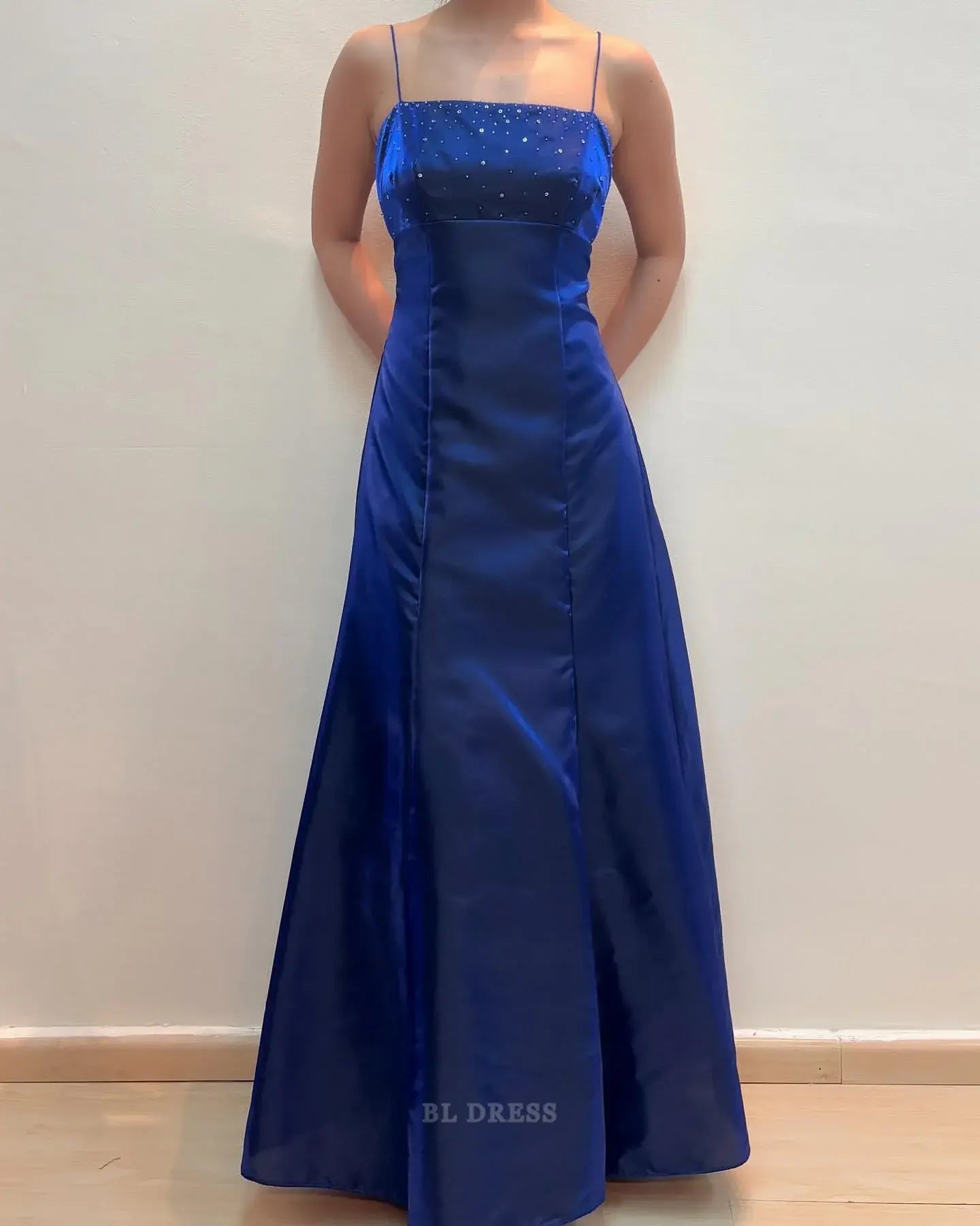 A Line Spaghetti Straps formal dresses Bridesmaid Dresses evening gown Prom Dress