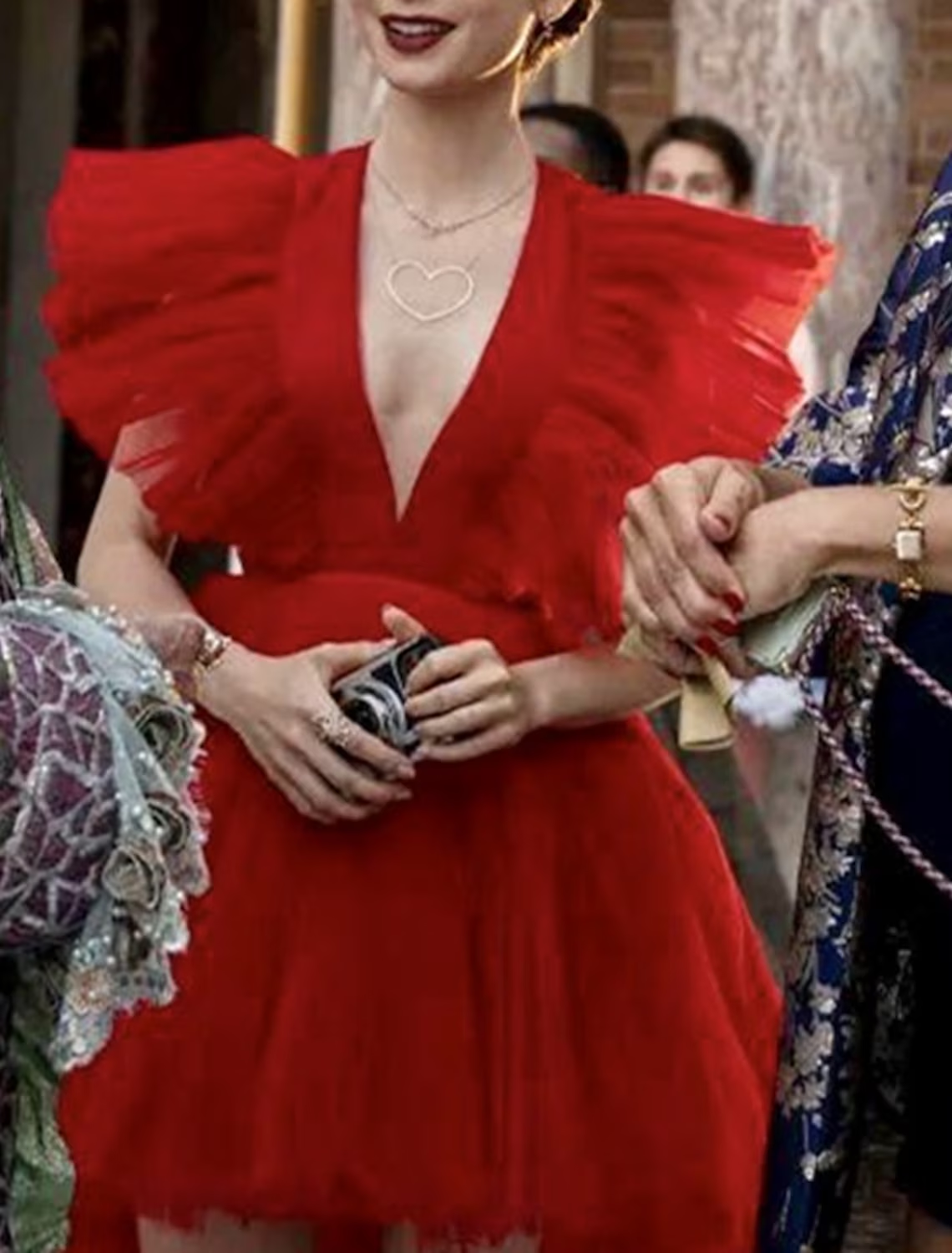 A-Line Prom Dresses Vintage Dress Masquerade Asymmetrical Sleeveless V Neck Tulle with Fringe