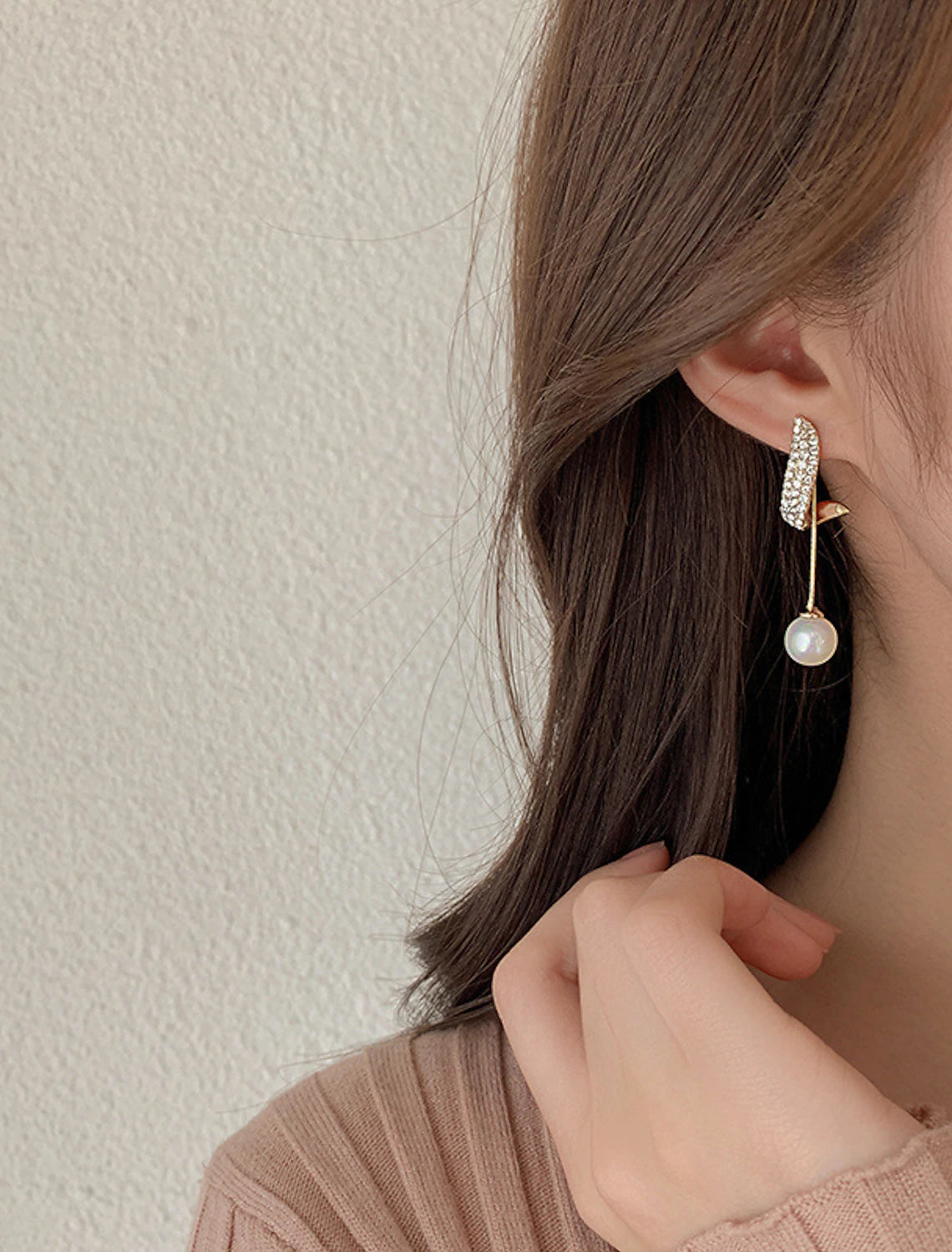 Women's Pearl Drop Jewelry Classic Precious Stylish Simple Earrings Jewelry White For Wedding Party 1 Pair