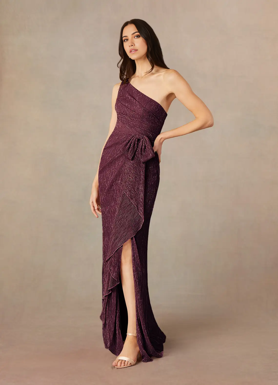 Sheath One Shoulder formal dresses evening dress Mother of the Bride Dresses