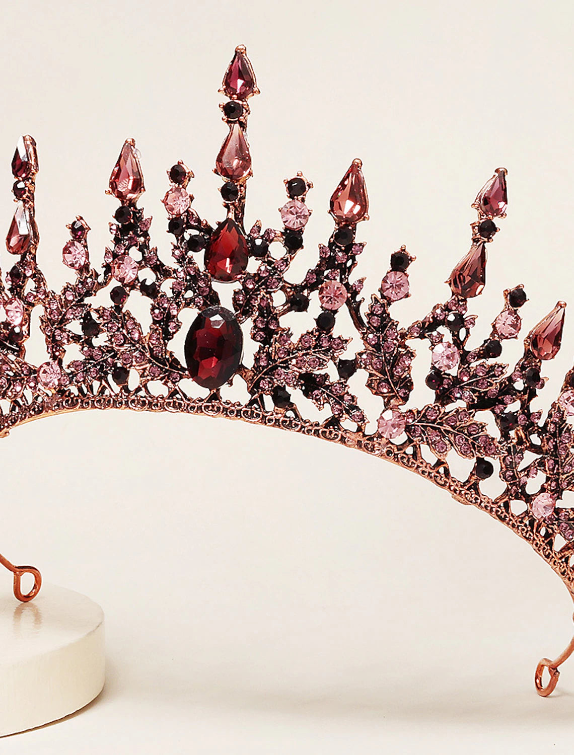 Krone Tiaras Stirnbänder Kopfschmuck Strass Legierung Hochzeit Party Abend Retro Süß Mit Kristall