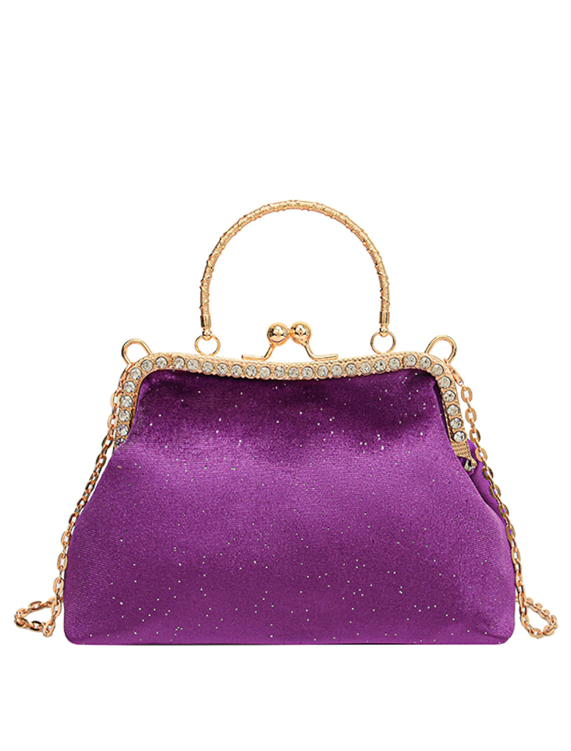 Damen Handtasche Abendtasche Clutch Taschen Nylon Party Brautdusche Kette Große Kapazität Geometrisch