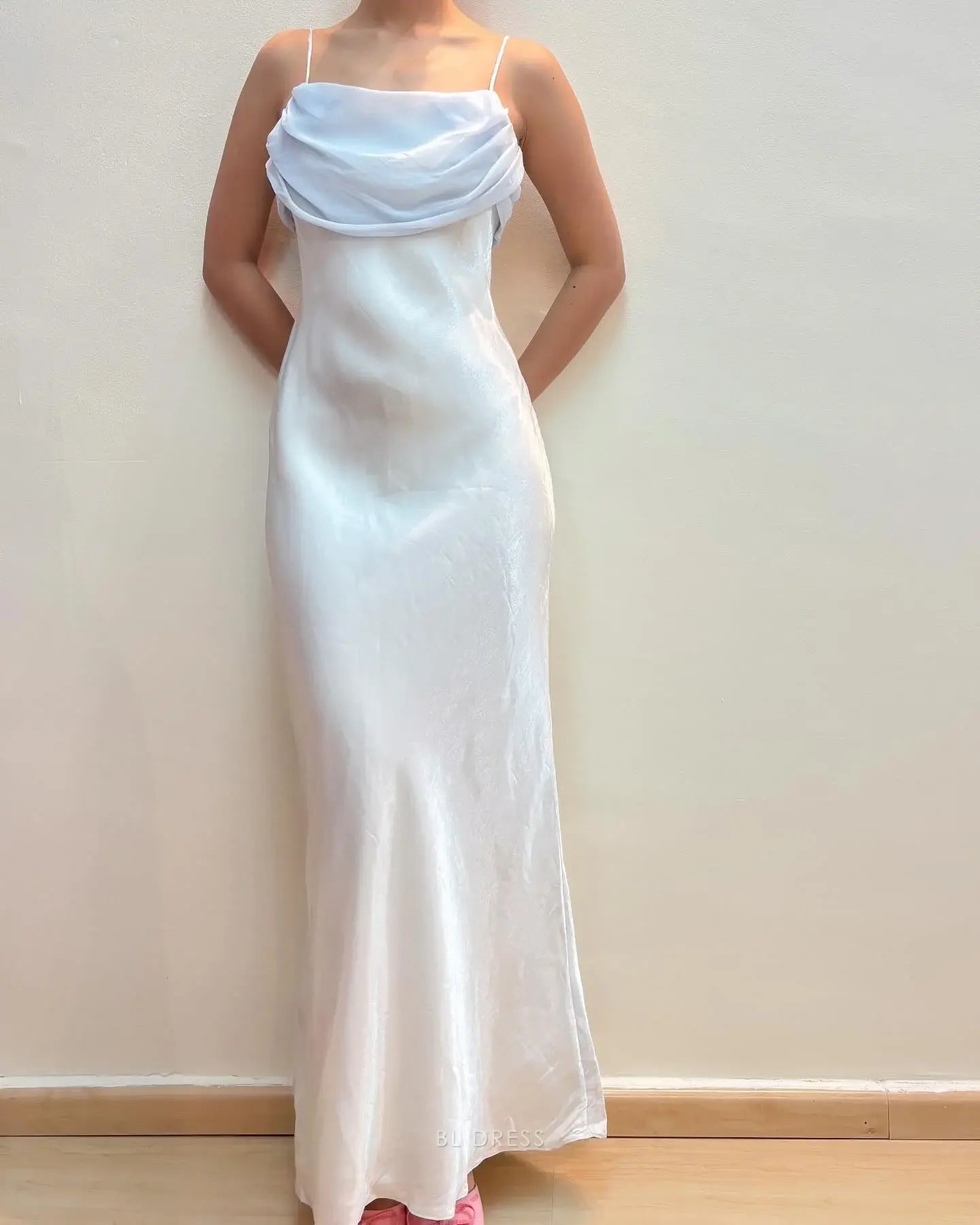 Mermaid Spaghetti Straps Vintage formal dresses Bridesmaid Dresses evening gown Prom Dress