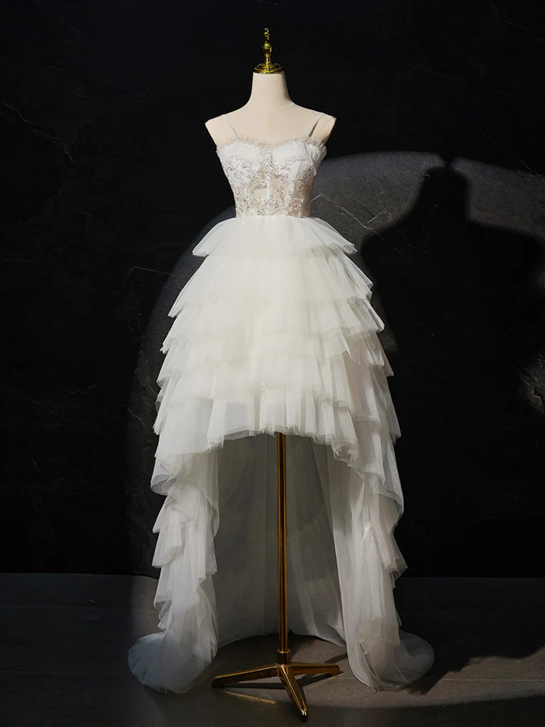 High Low Ballkleid mit Herzausschnitt