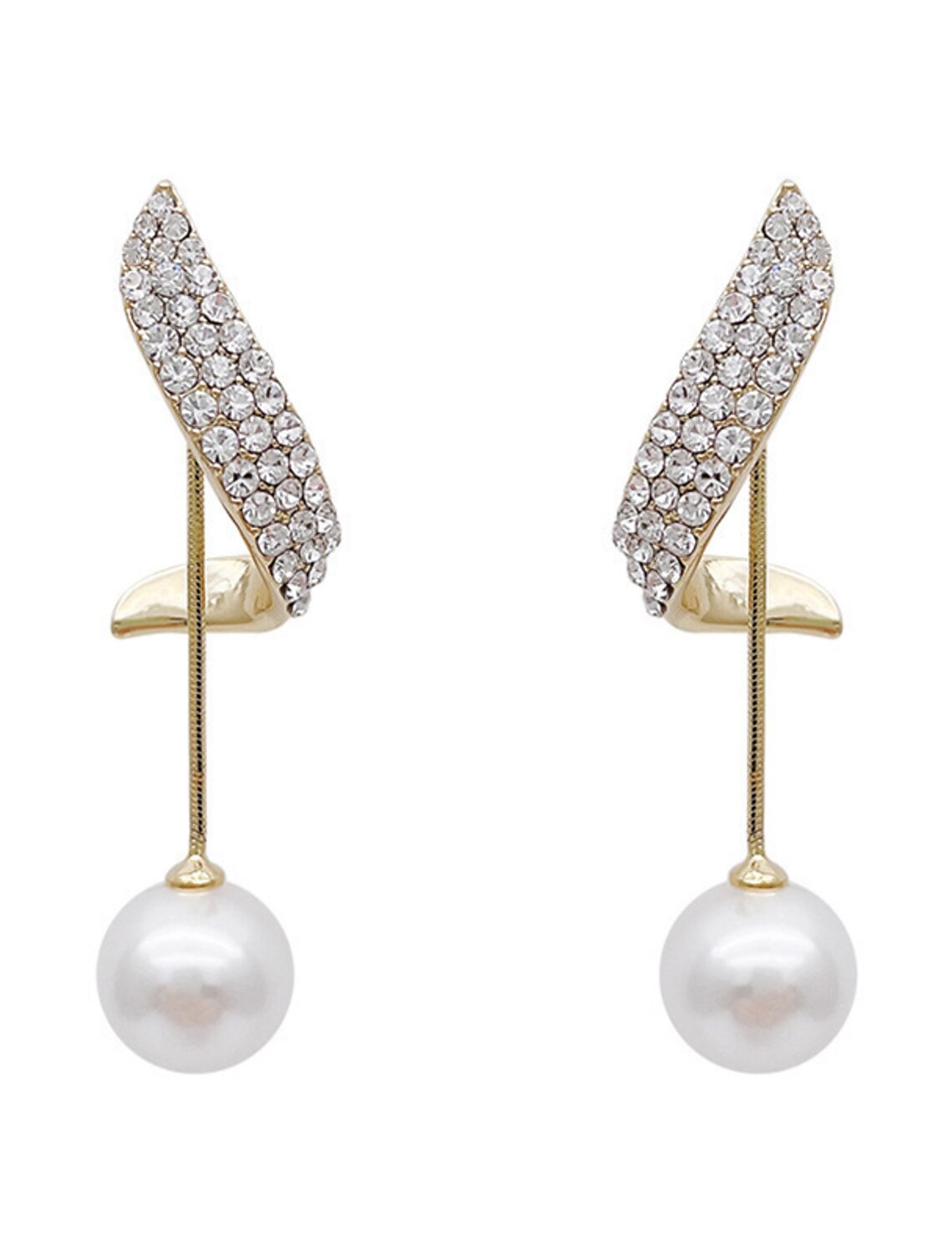 Women's Pearl Drop Jewelry Classic Precious Stylish Simple Earrings Jewelry White For Wedding Party 1 Pair