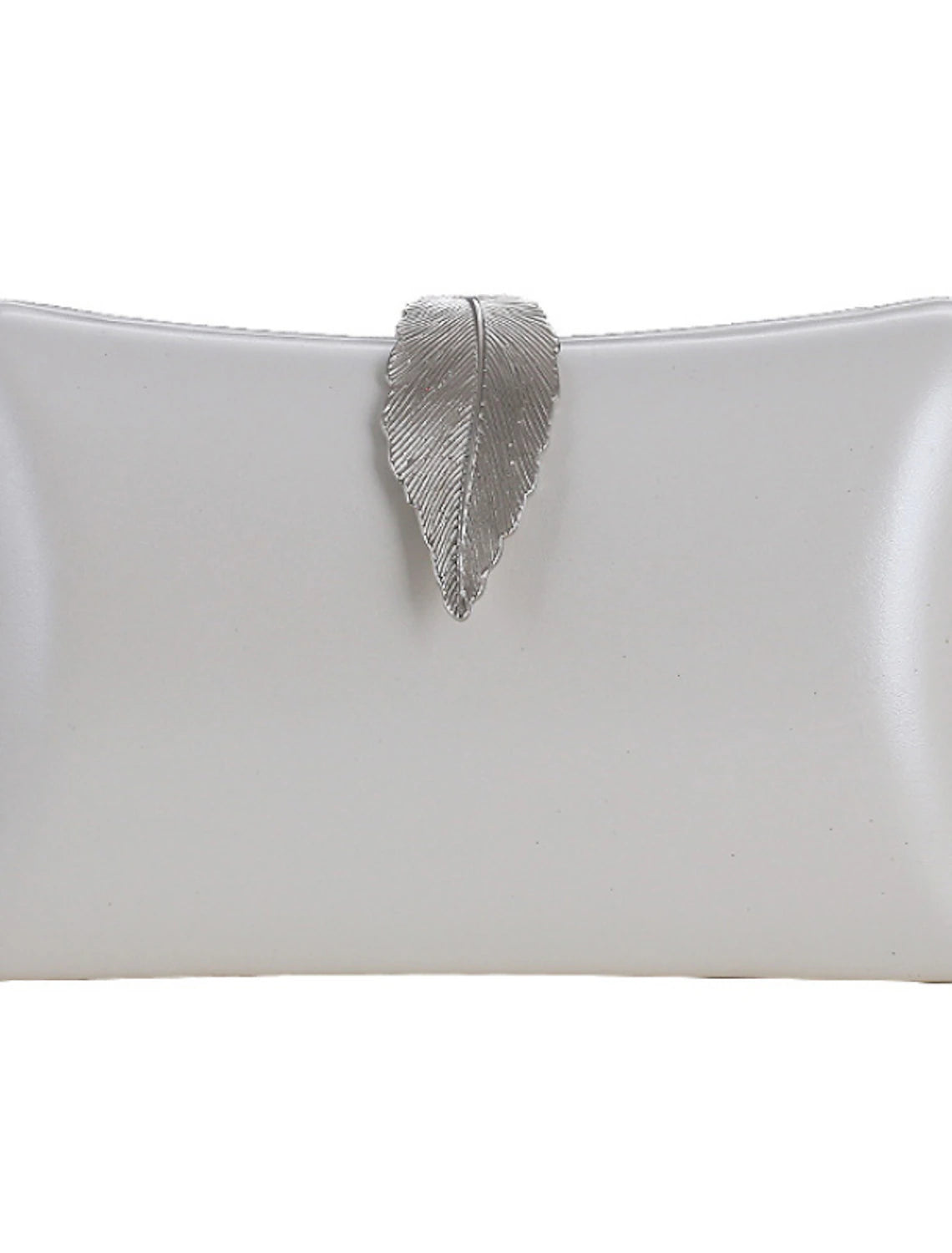 Damen Clutch Abendtasche Handgelenk Clutch Taschen PU Leder Party Weihnachten Dusche Knöpfe Kette Große Kapazität Leicht Langlebig Einfarbig