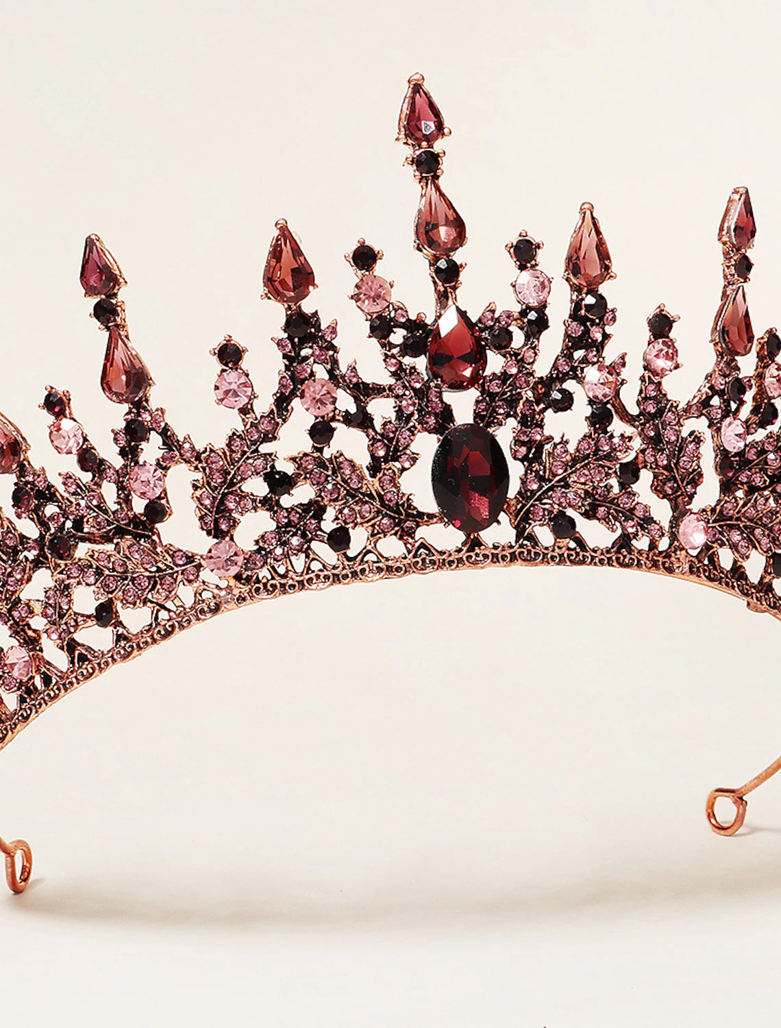 Crown Tiaras Headbands Headpiece Rhinestone Alloy Wedding Party Evening Retro Sweet With Crystal