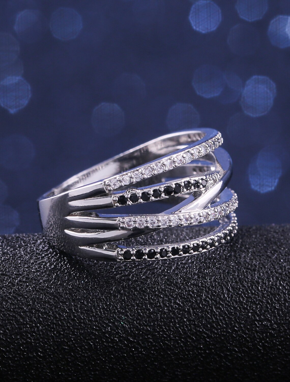 Couple Rings Wedding Fancy Alloy Drop Elegant Cute Stylish
