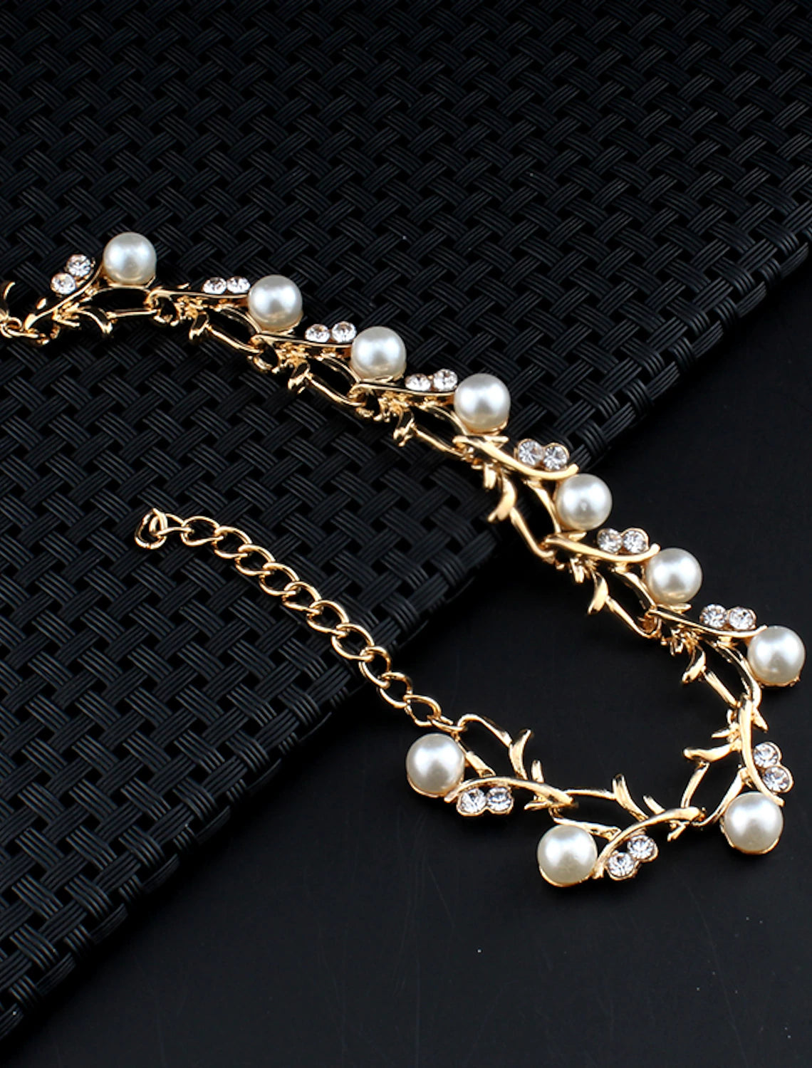 Bridal Jewelry Sets Two-piece Suit Imitation Diamond 1 Necklace Earrings Women's Elegant Luxury Briolette Drop Love Jewelry Set For Wedding Party Evening Gift