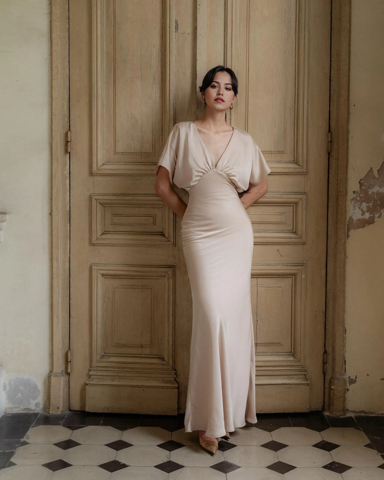 Sheath V-Neck Bridesmaid Dress Formal Dresses for Wedding Guest Cocktail Dress Mother of the Bride Dresses