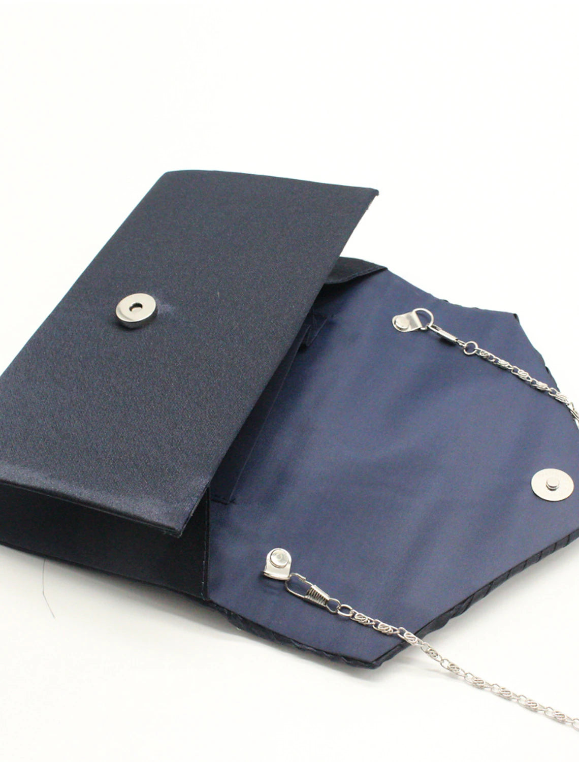 Dreifach faltbare Clutch für Damen für formelle Abendveranstaltungen, Brautpartys, Hochzeiten mit Kristall-/Strass-Glitzer