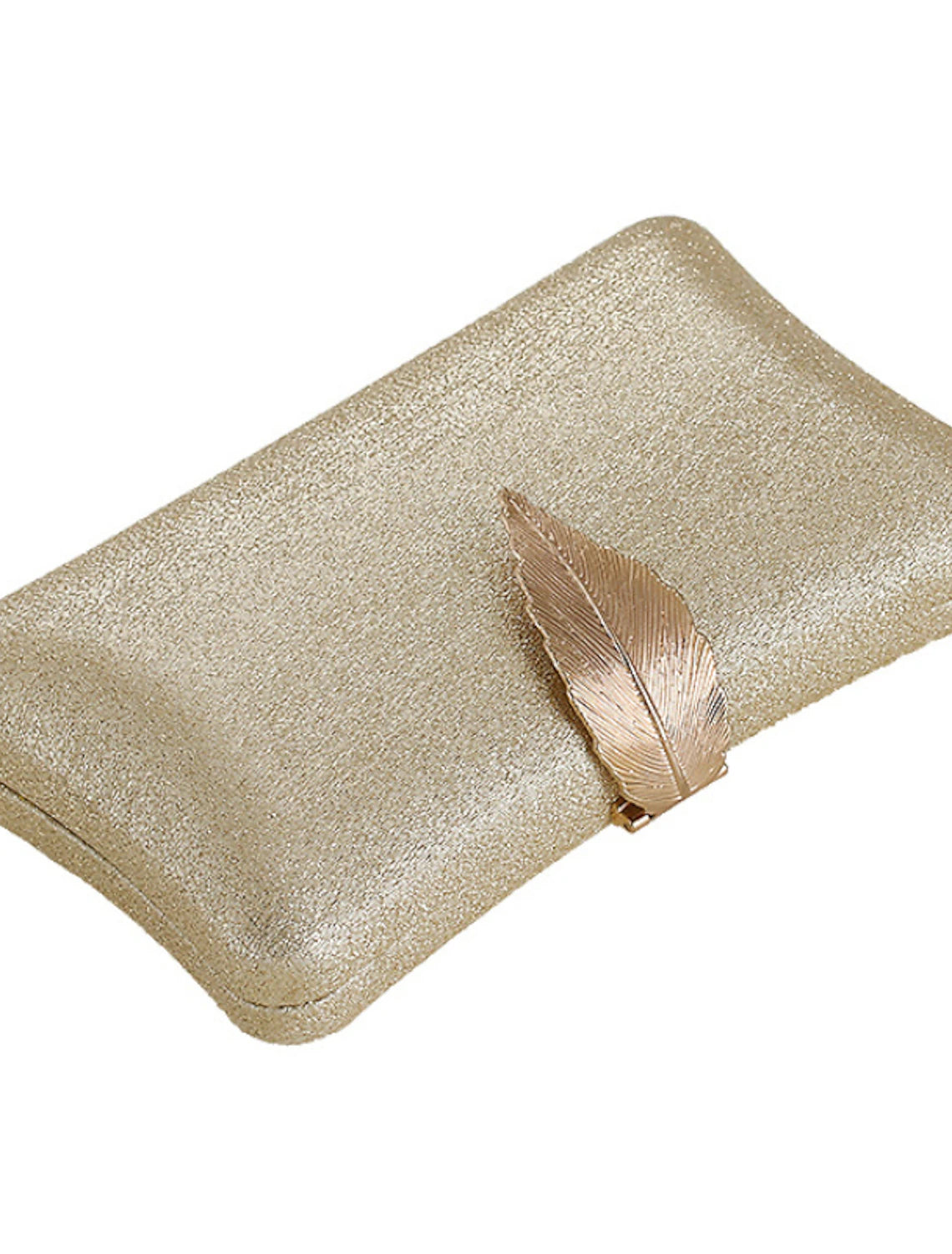 Damen Clutch Abendtasche Handgelenk Clutch Taschen PU Leder Party Weihnachten Dusche Knöpfe Kette Große Kapazität Leicht Langlebig Einfarbig