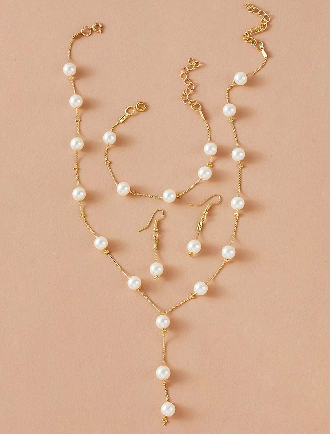 Bridal Jewelry Sets 3pcs Stainless Steel 1 Necklace 1 Bracelet Earrings Women's Personalized Artistic Vintage Style Dream Catcher irregular Jewelry Set For Christmas Street Carnival