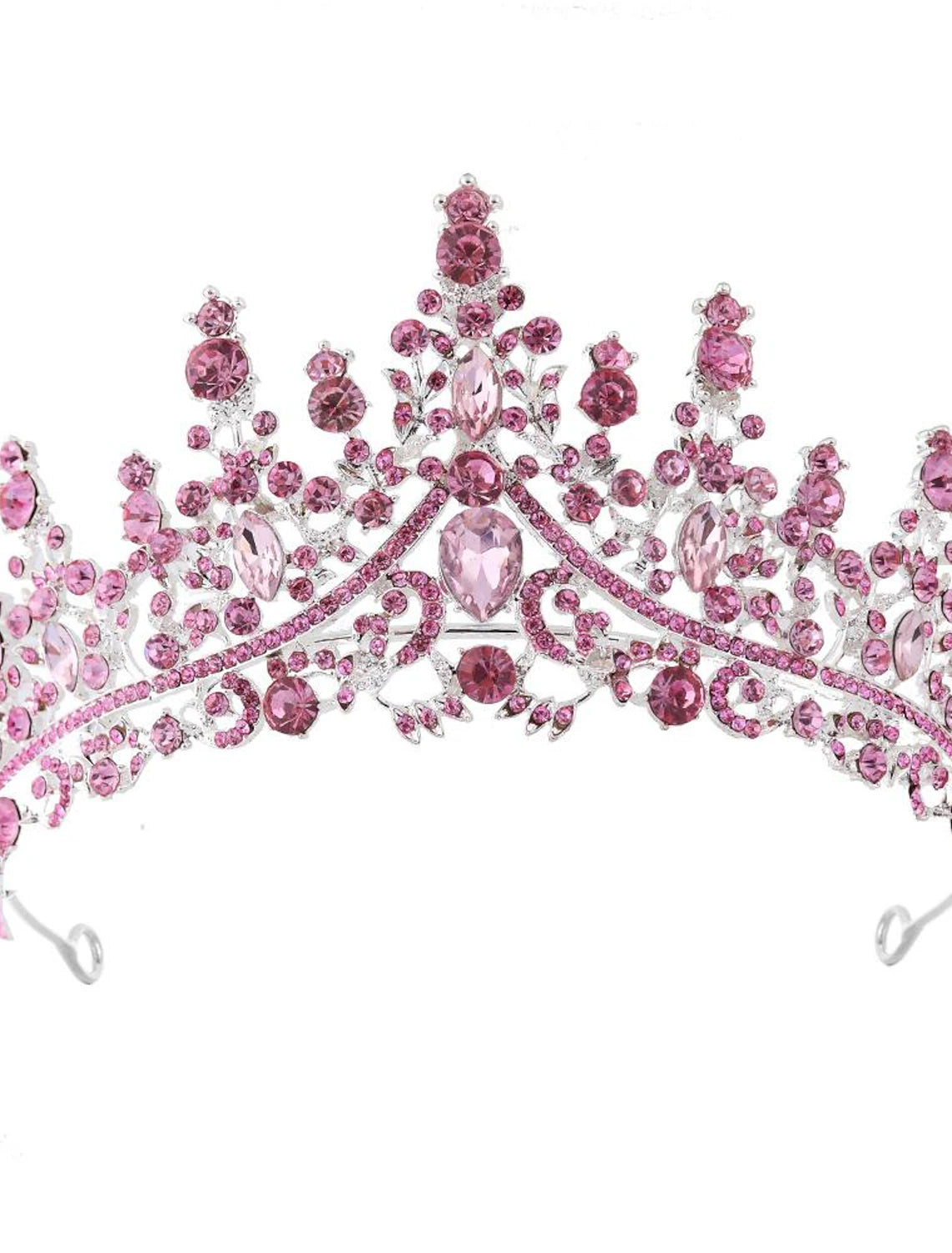Kristall-Hochzeits-Tiara für Frauen, Krone, königliche Königin, Stirnband, Metall, Prinzessin, Braut, Quinceanera, Kopfschmuck, Geburtstag, Abschlussball, Festzug, Halloween, Kostüm, Cosplay