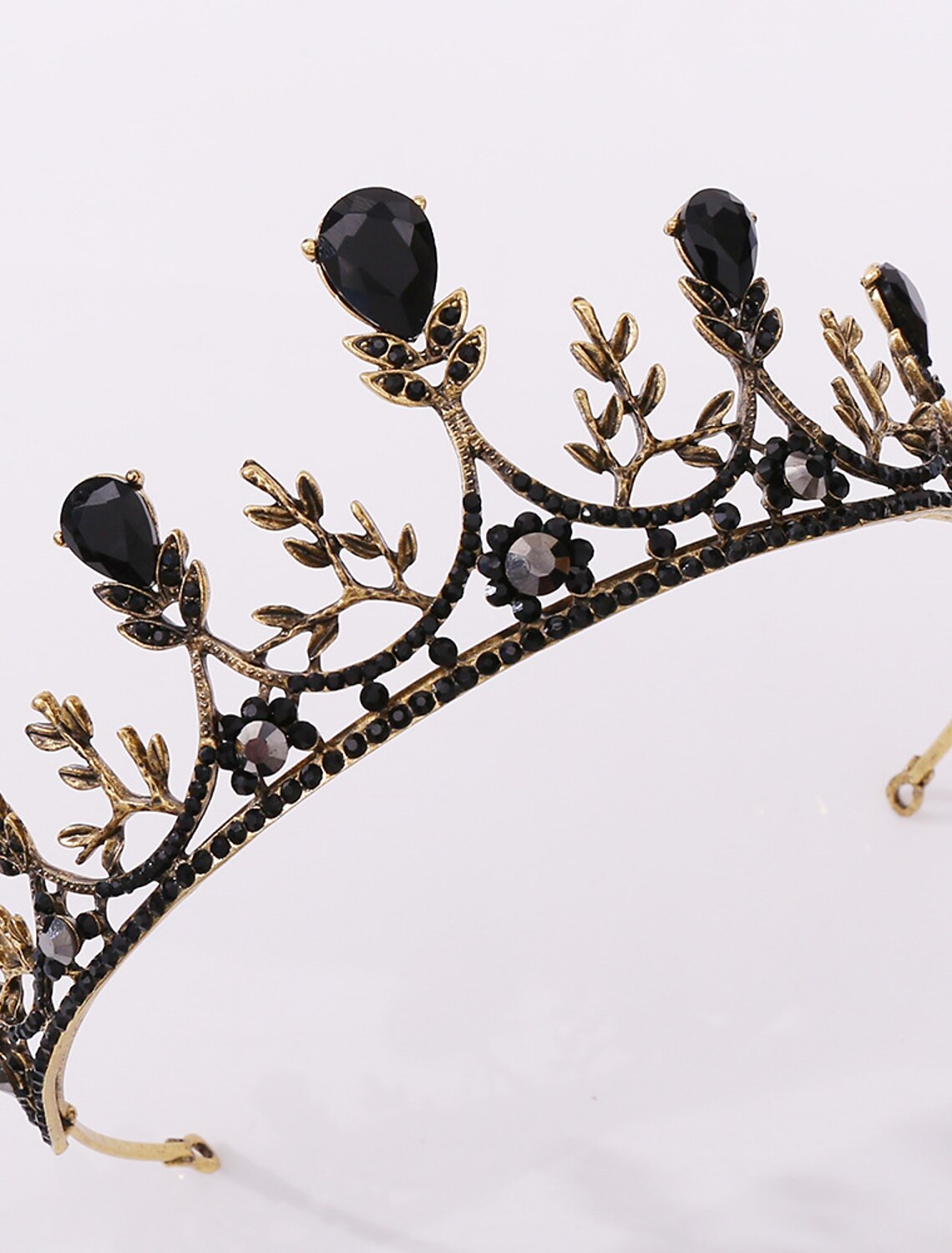 Juwelenbesetzte Barockkönigin-Krone, Strass-Platin-Jubiläumskronen und Diademe für Frauen