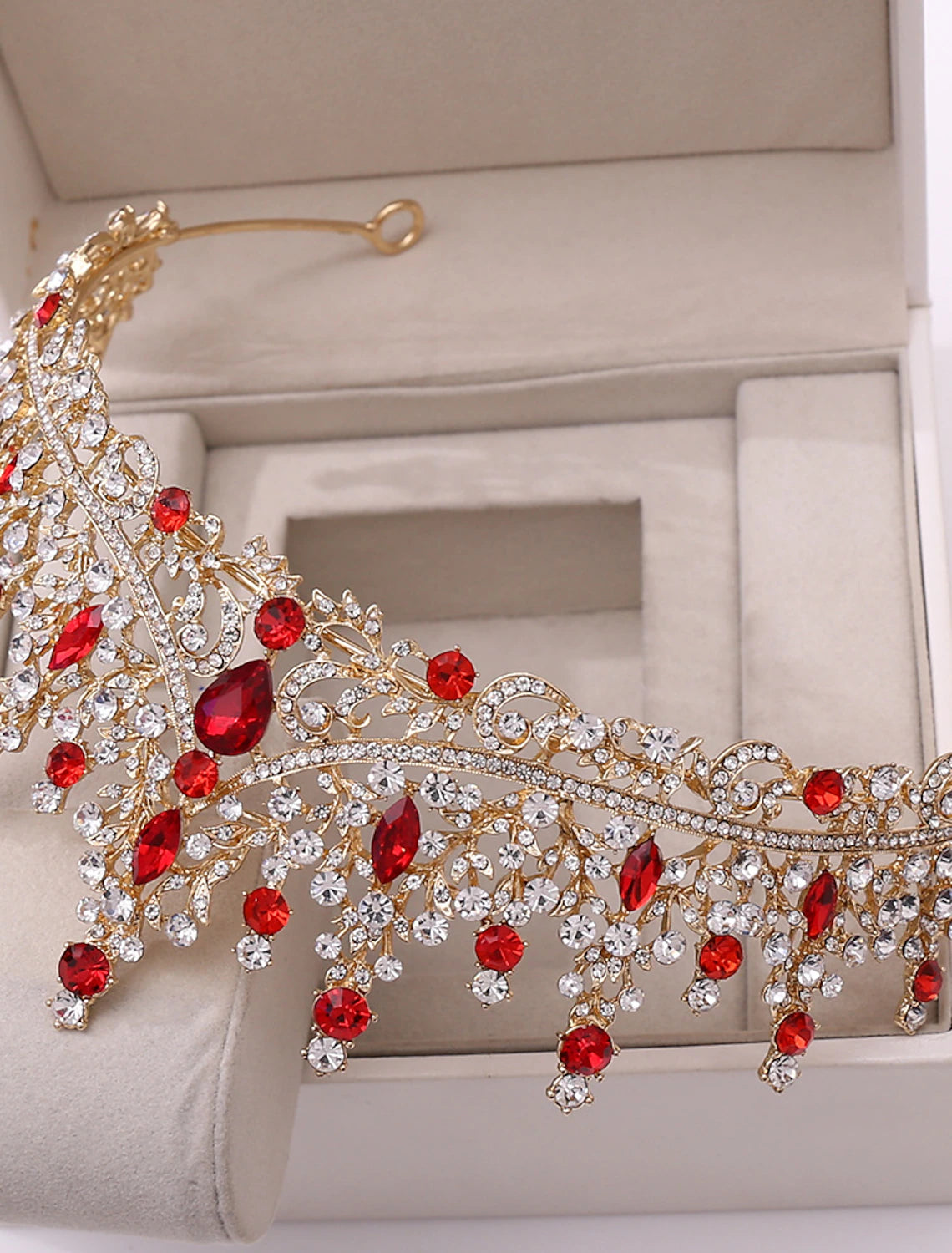 Crown Tiaras Headbands Rhinestone Wedding Party / Evening Retro Sweet With Crystal / Rhinestone Metal Headpiece Headwear