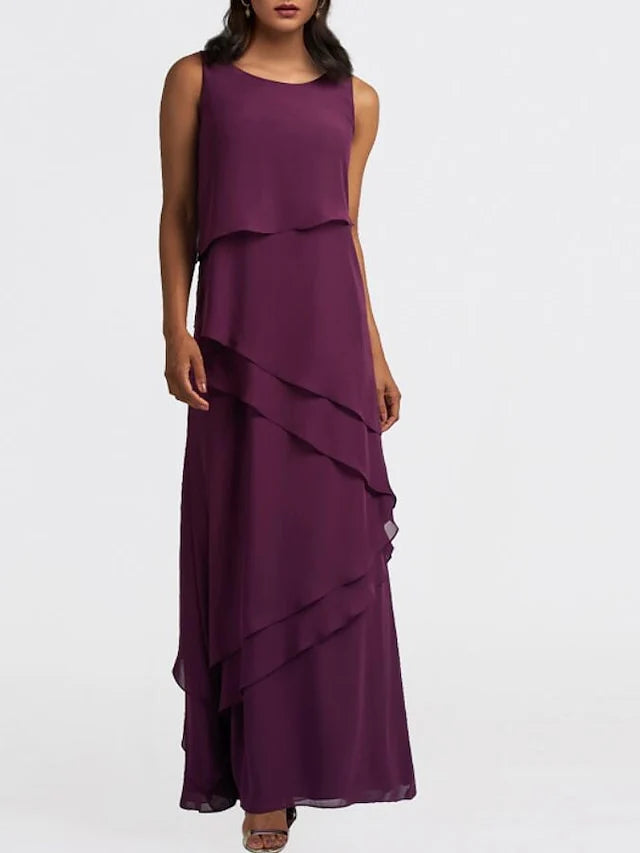 Etui-Kleid mit bodenlangen Brautmutterkleidern