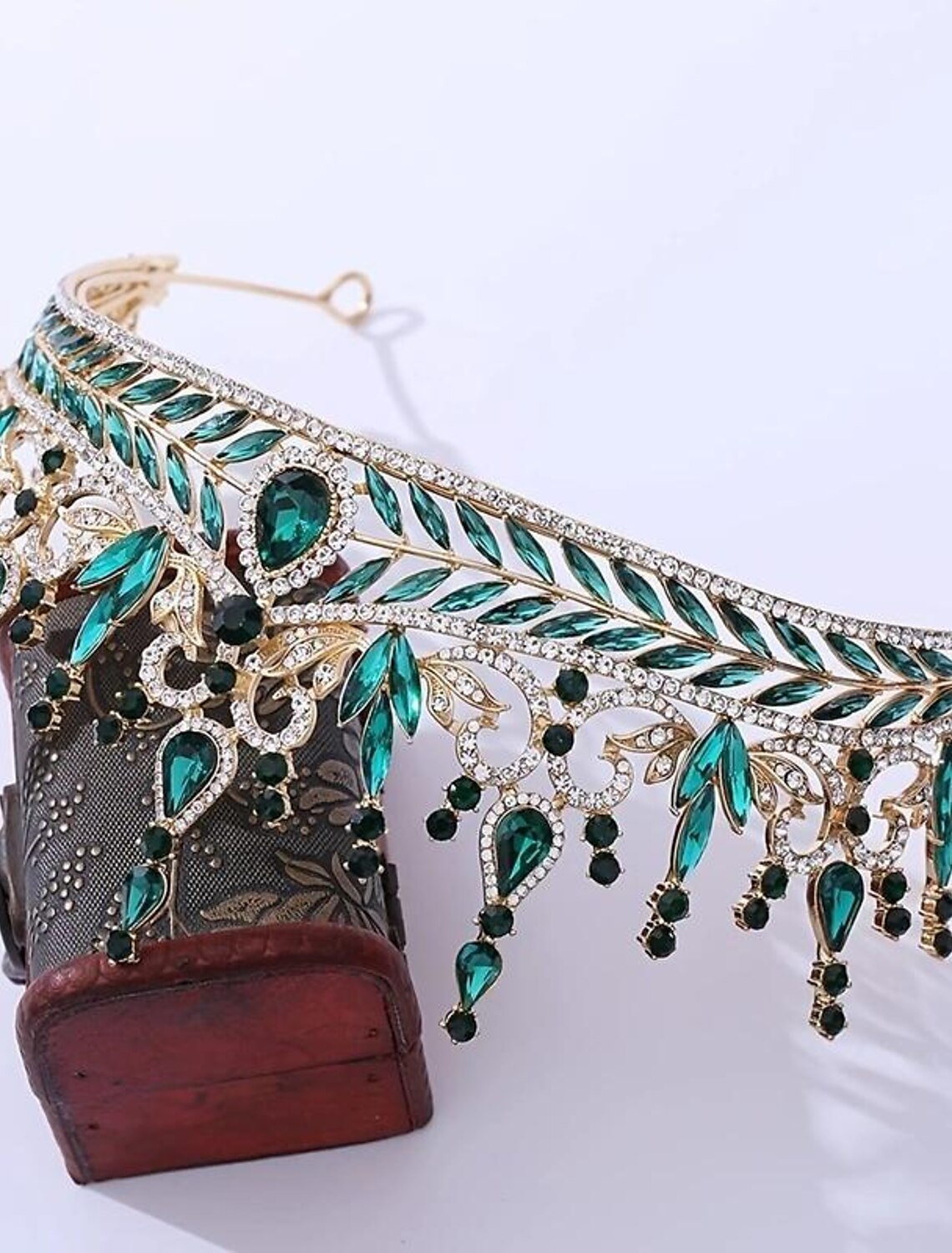 Luxury Bridal Tiaras Rhinestone Crown Bridal Diadem Wedding Hair Accessories For Women's Fashion Jewelry