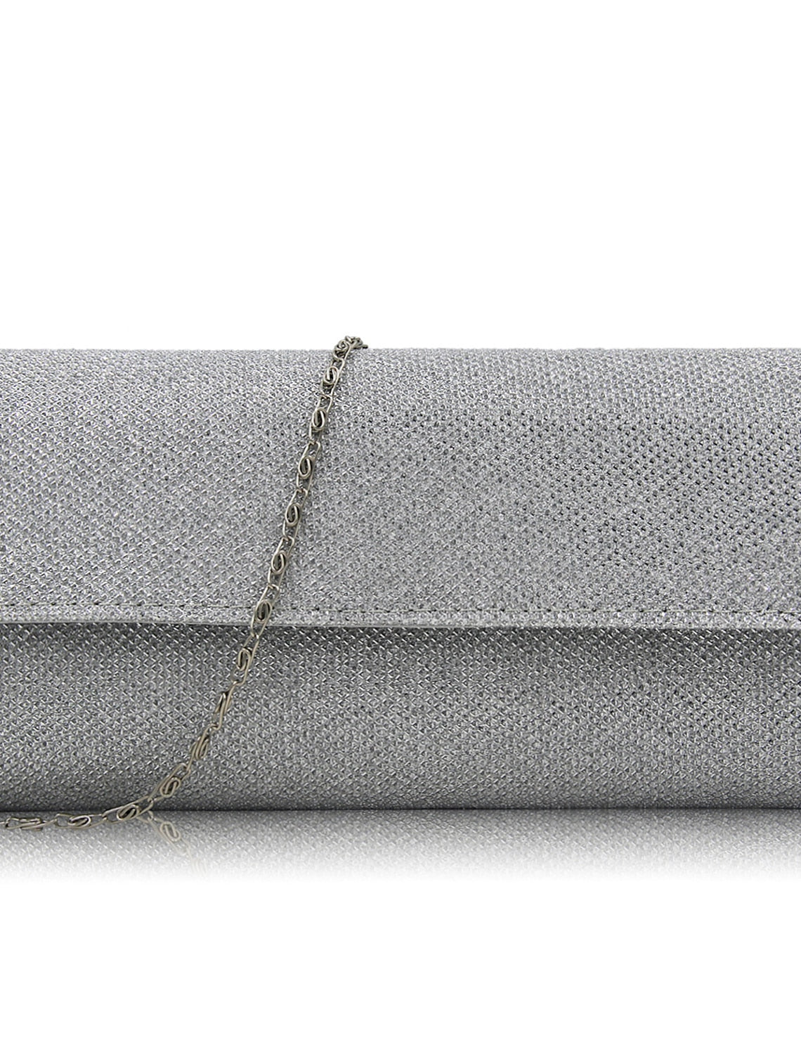 Damen Abendtasche Clutch Geldbörse für Taschen Synthetik Party Braut Hochzeit mit Kette