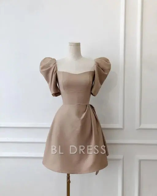 A-Linie Sweetheart Style Weißes Homecoming-Kleid Abendkleider Brautjungfernkleider Abendkleid Ballkleid