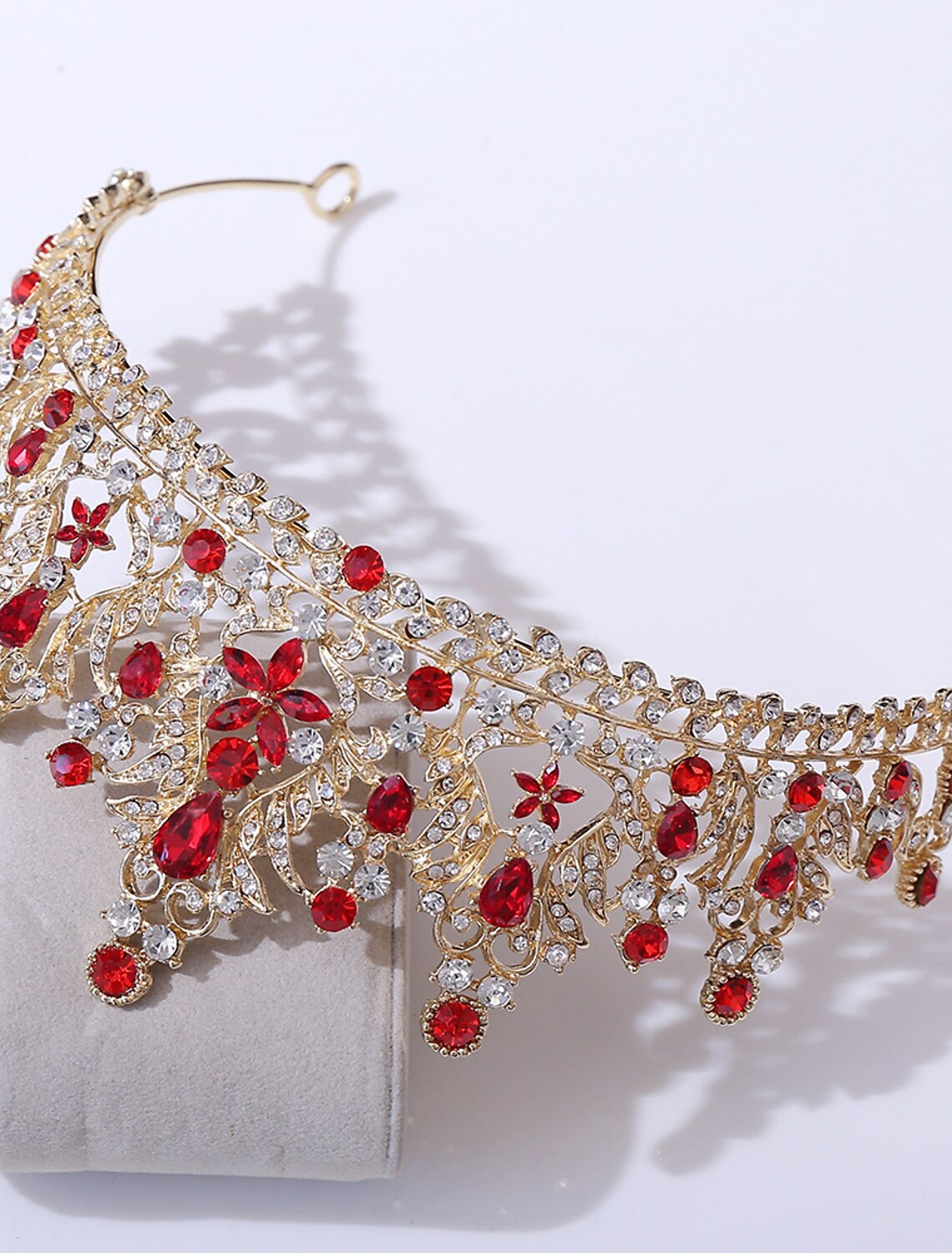 Crown Tiaras Headbands Rhinestone Wedding Party / Evening Retro Sweet With Crystal / Rhinestone Split Joint Headpiece Headwear