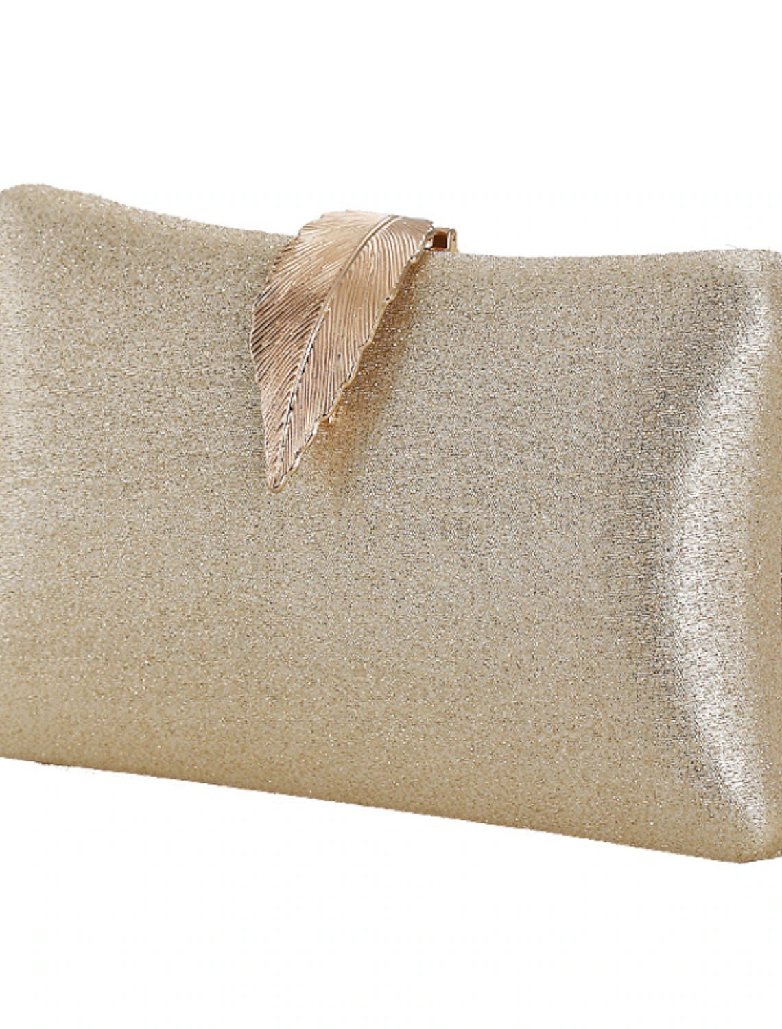 Damen Clutch Abendtasche Handgelenk Clutch Taschen PU Leder Party Weihnachten Dusche Knöpfe Kette Große Kapazität Leicht Langlebig Einfarbig