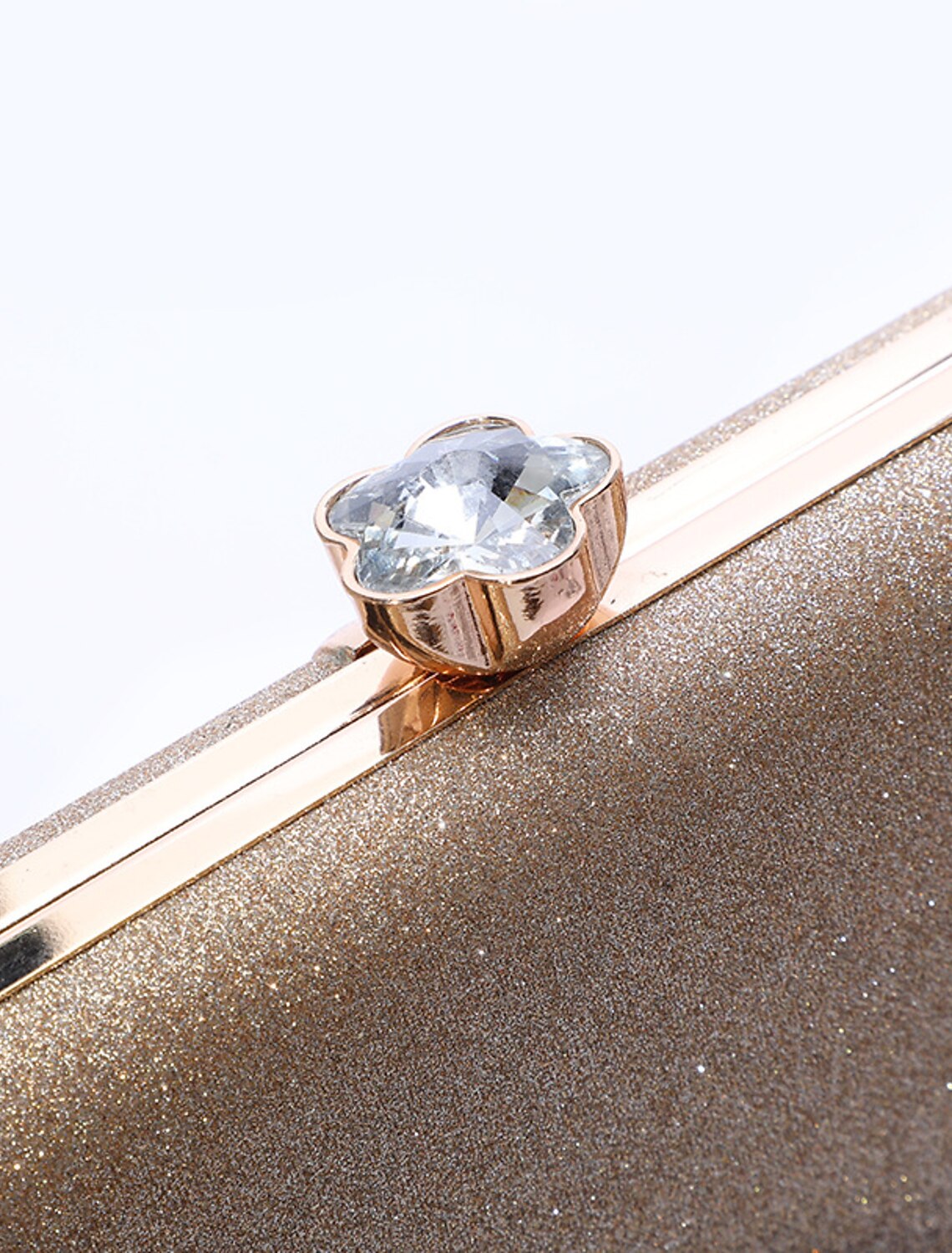 Damen Clutch Abendtasche Handgelenk Clutch Taschen Party Brautparty Urlaub Strass Kette Große Kapazität Leicht Langlebig Solide