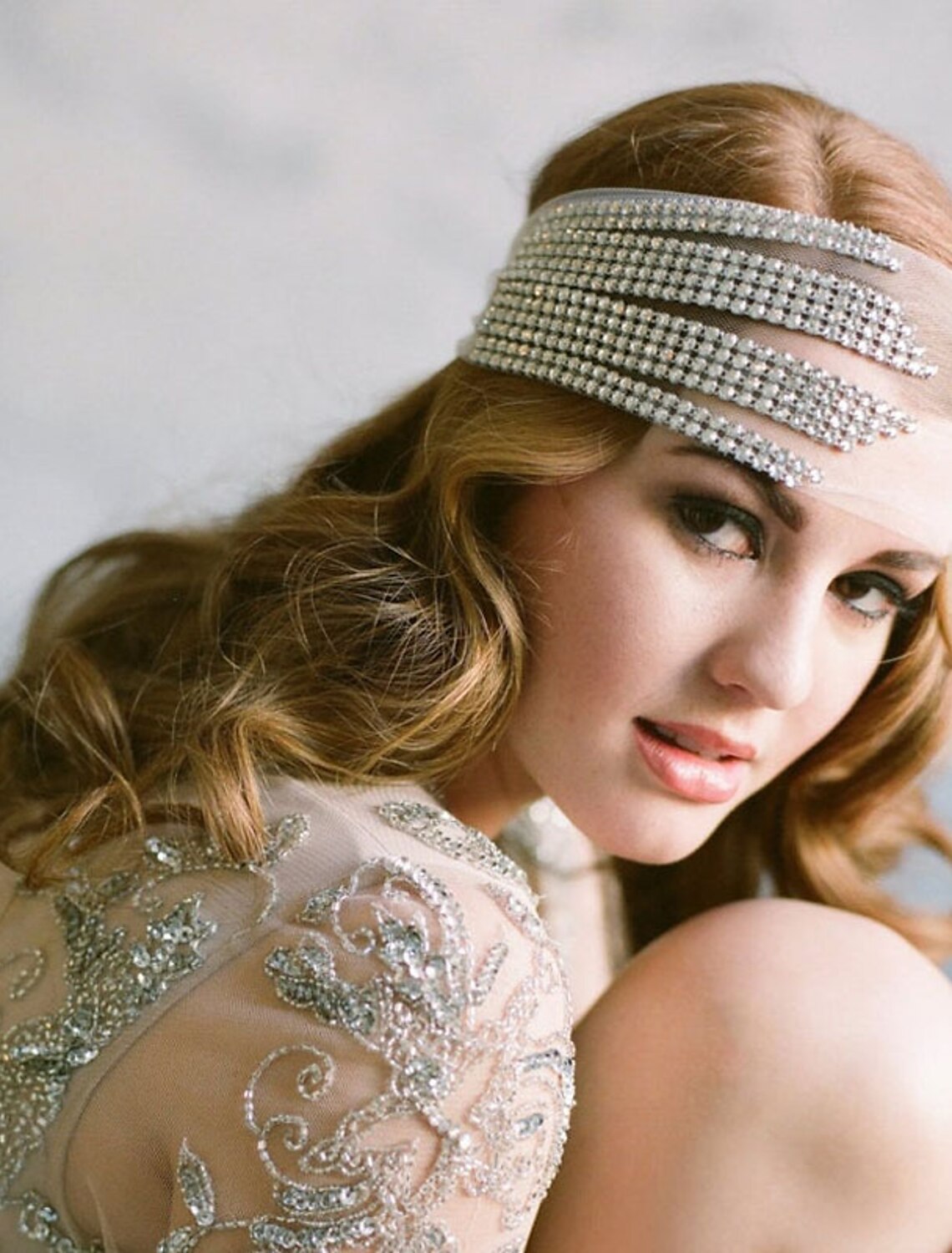 One-tier / Sparkle & Shine Wedding Veil Blusher Veils / Birdcage Veils with Sparkling Glitter Tulle