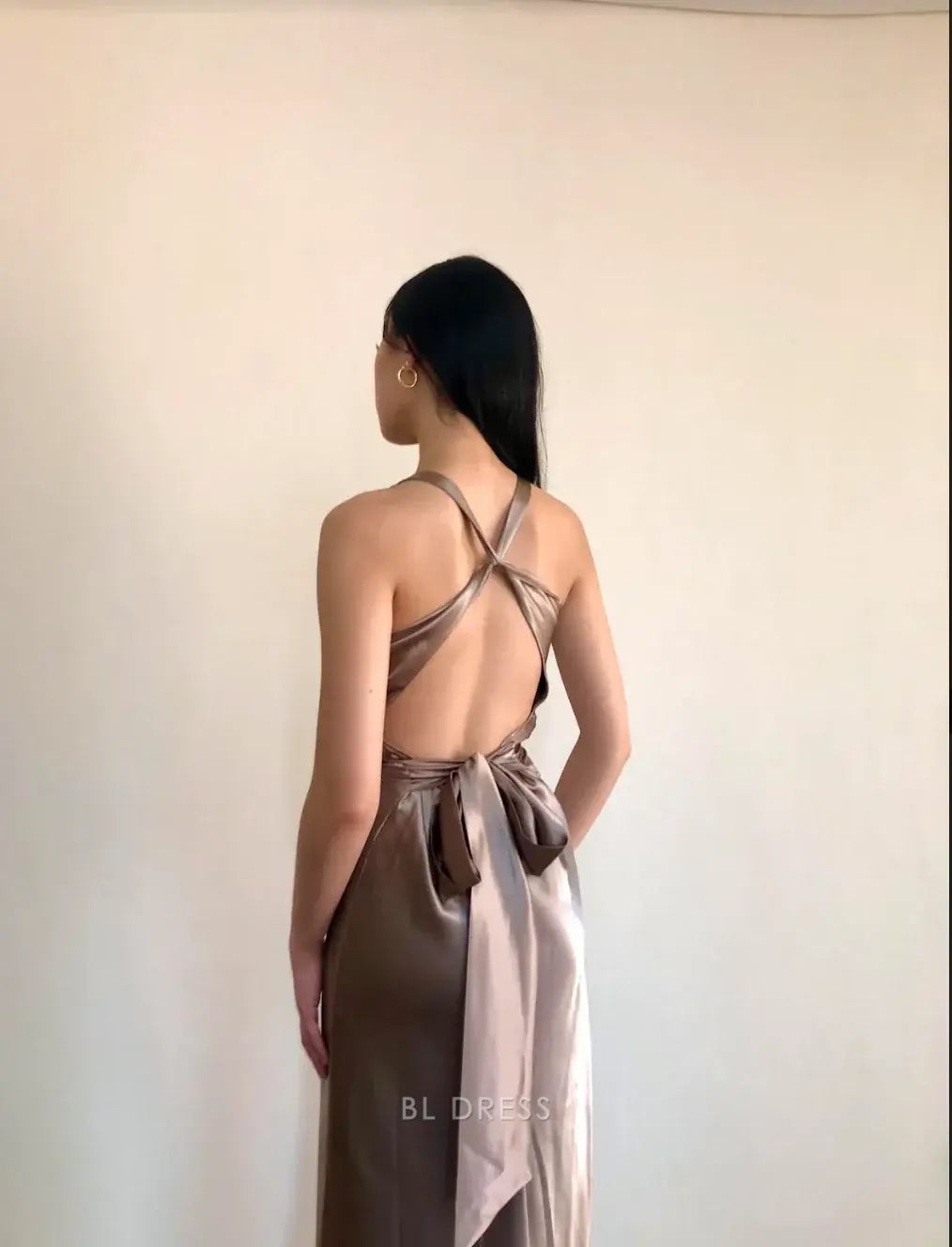 Sheath Charming V Neck Long formal dresses Bridesmaid Dresses evening gown Prom Dress