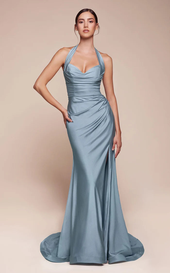 Minimalist  Sweep/Brush Train Sleeveless Prom Dresses
