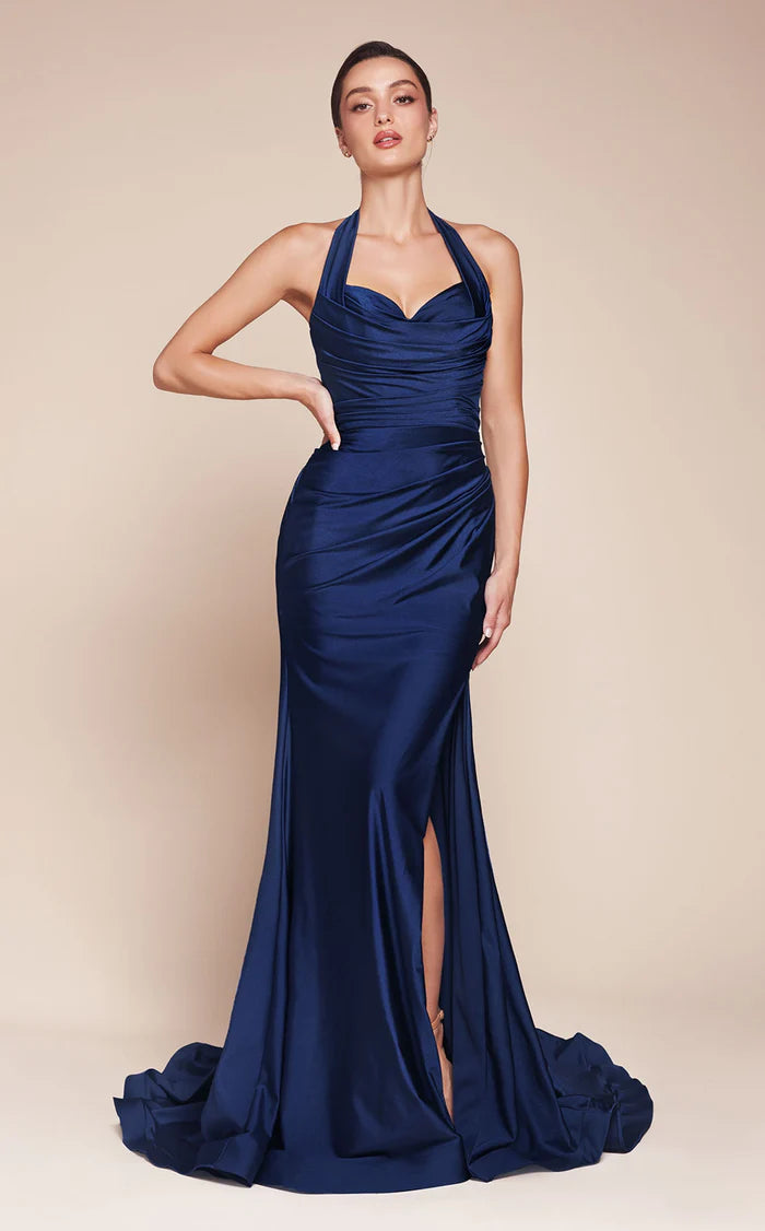 Minimalist  Sweep/Brush Train Sleeveless Prom Dresses