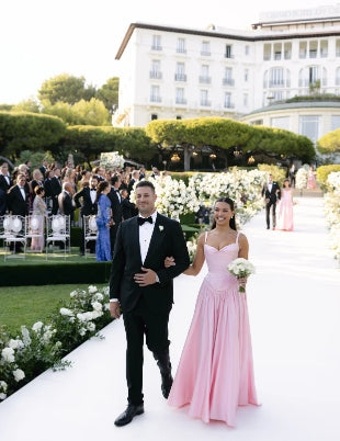 Elegant  V Neckline Sleeveless  Floor-length Satin Long Pink Evening Dress Prom Dresses